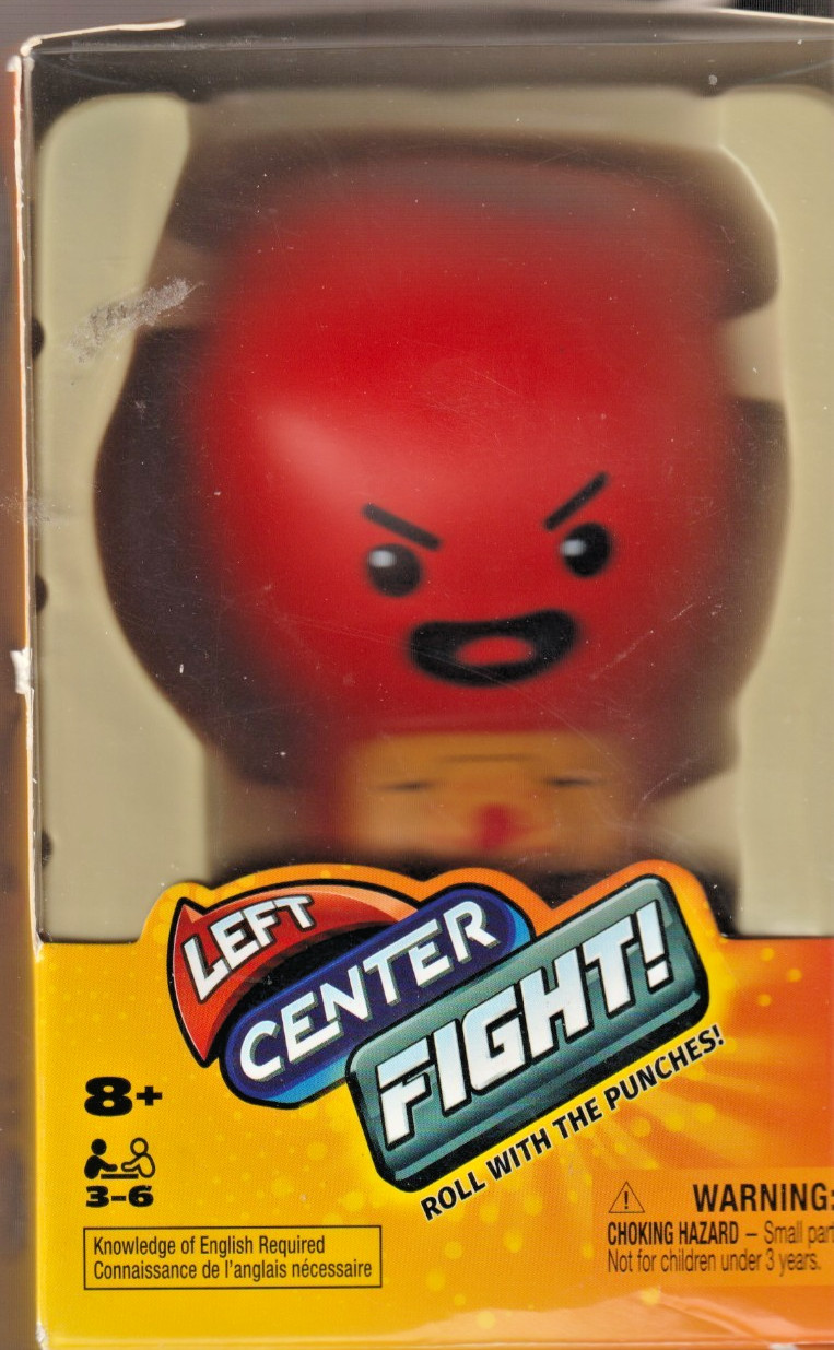 Left Center Fight! Dice Game. For players 8 years and up