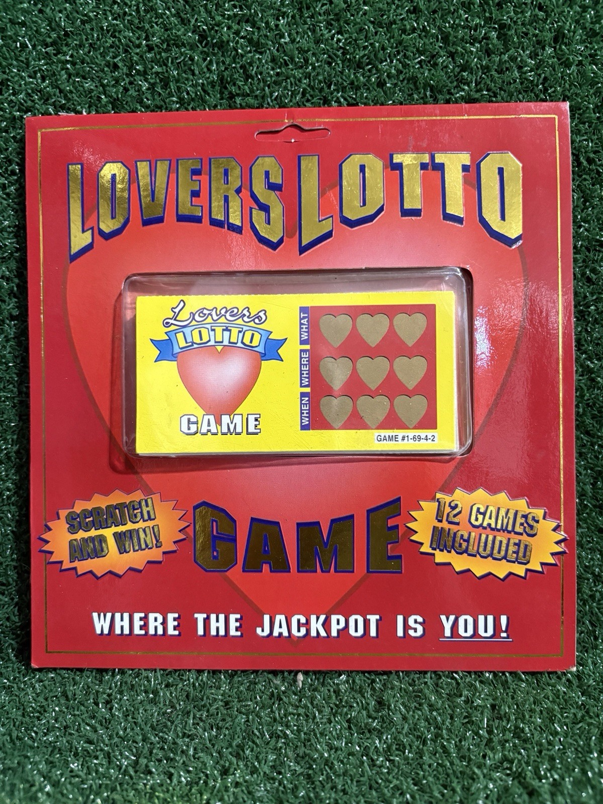 Lovers Lotto Scratch-Offs Lovers Couples Sensual Sexy Game Valentines Day Gift