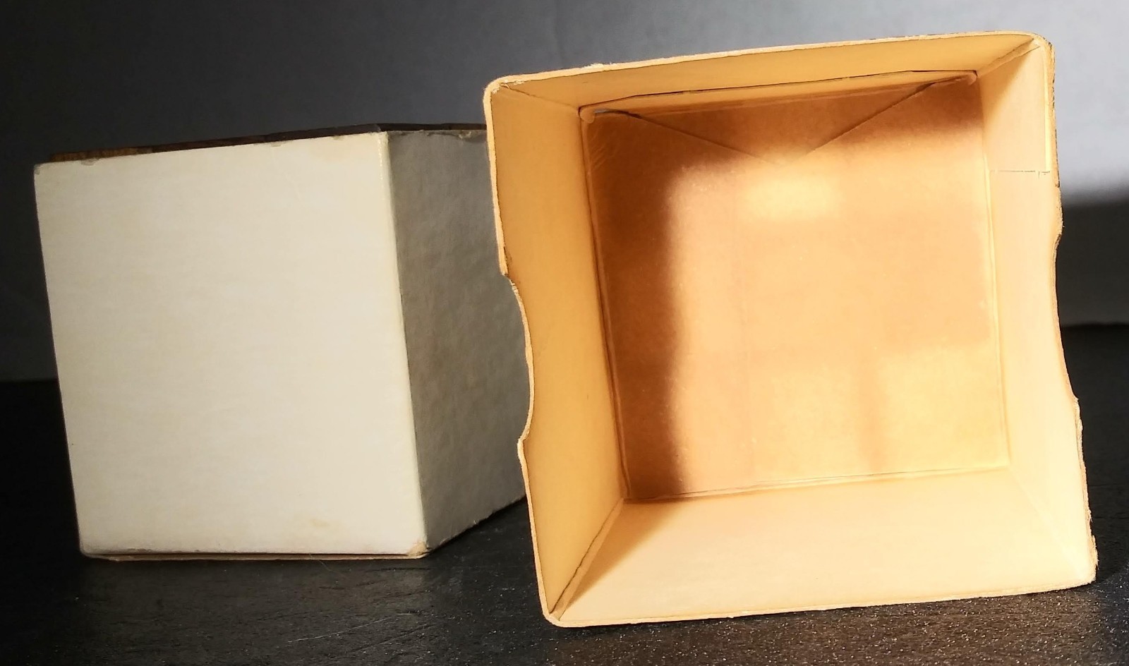 Vintage 1970’s Fascinating Cube Wooden Block Puzzle Game Skor-Mor Original Box