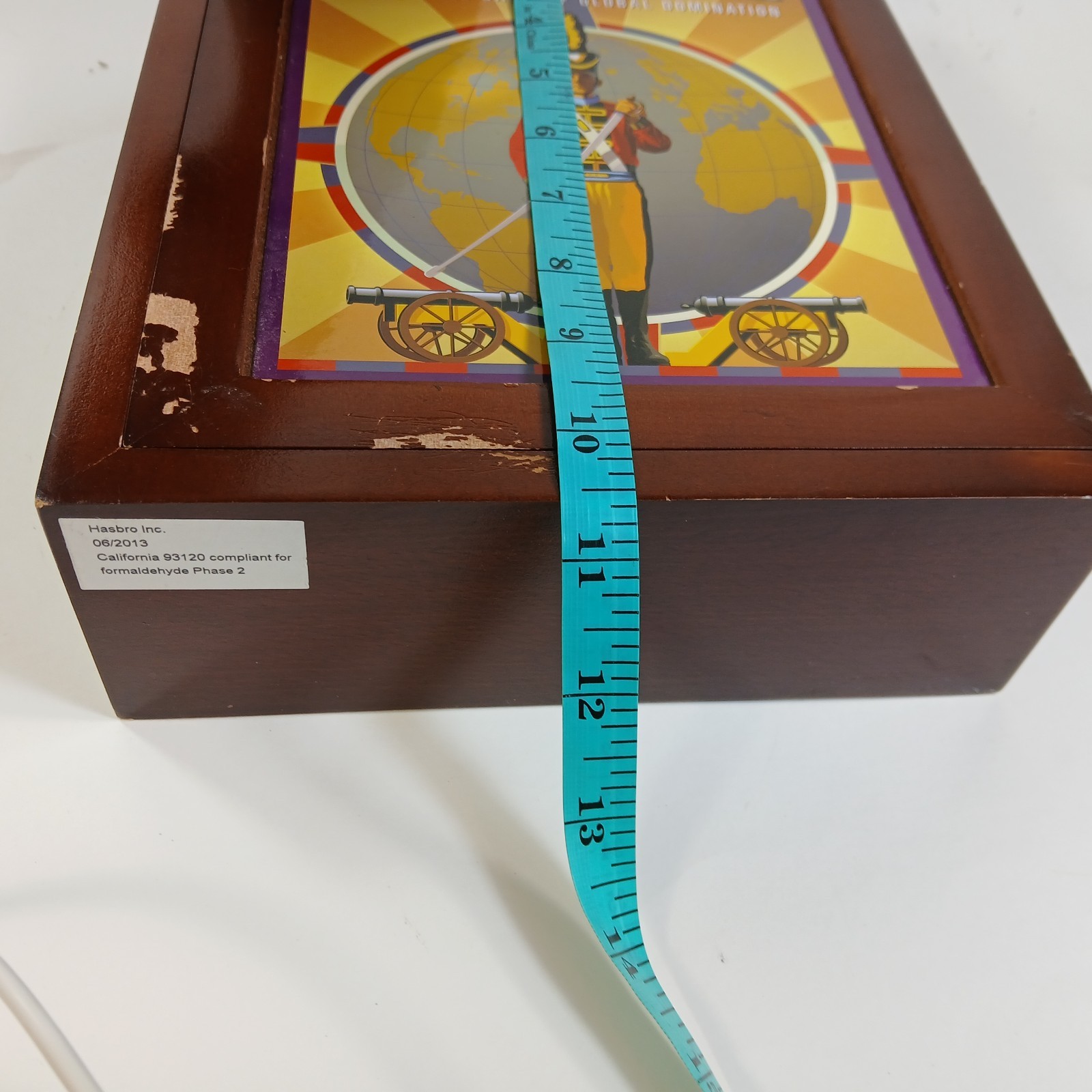 RISK Vintage Game Collection Bookshelf Box Wooden Case Strategy Parker Brothers