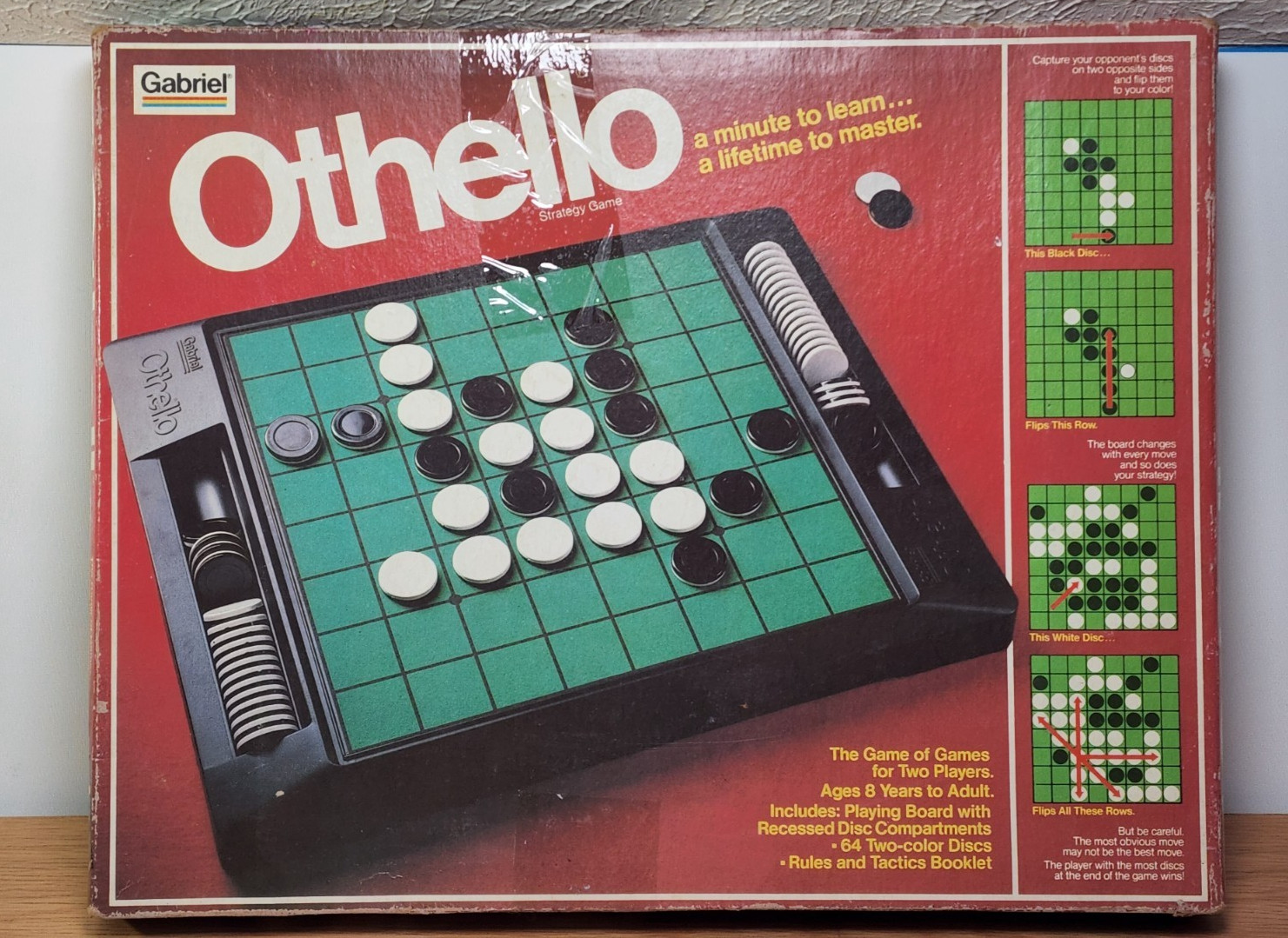 1981 Othello Game by Gabriel Complete in Excellent Used Condition
