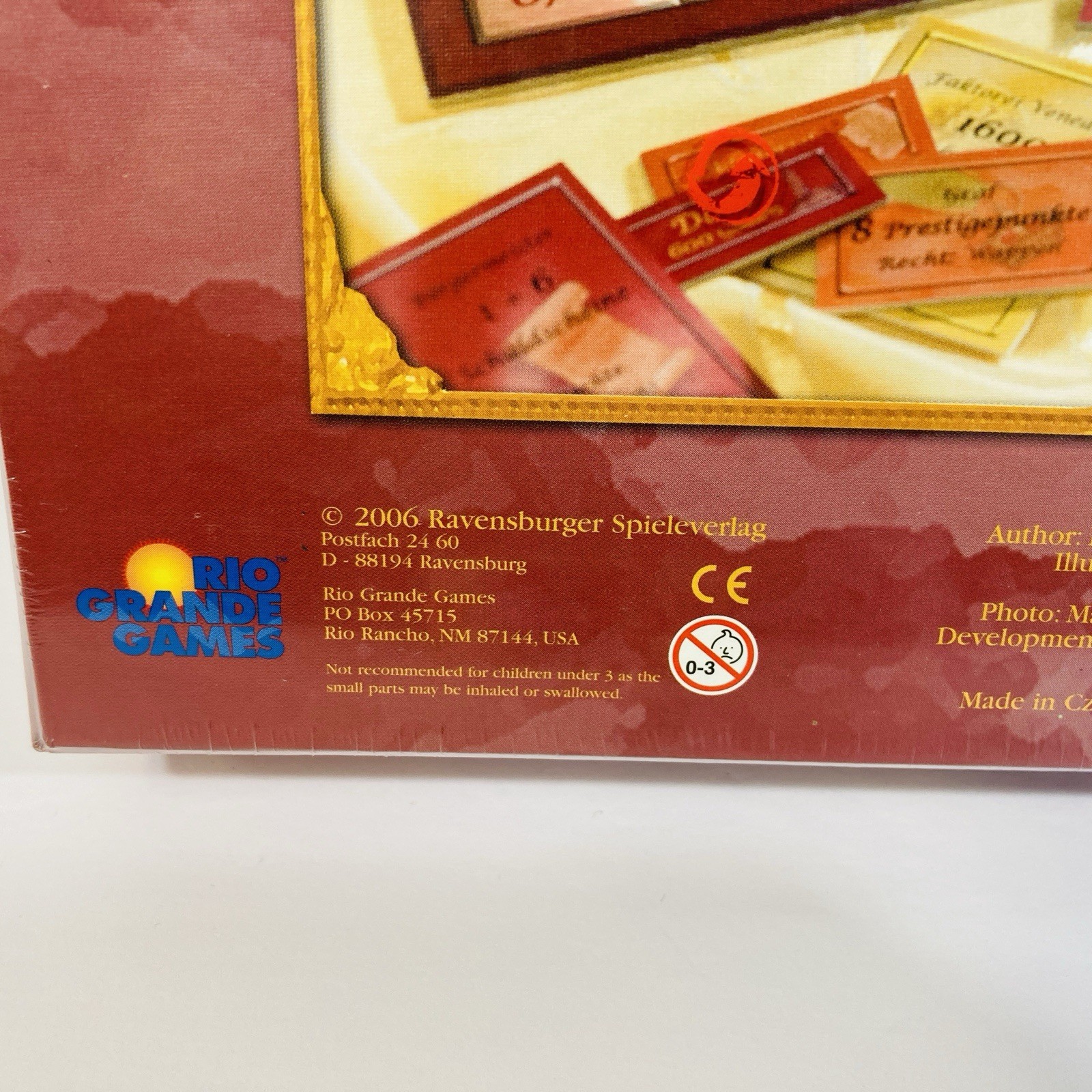 New AUGSBURG 1520 BOARD GAME rio grande alea English 2-5p 2006 BRAND NEW SEALED