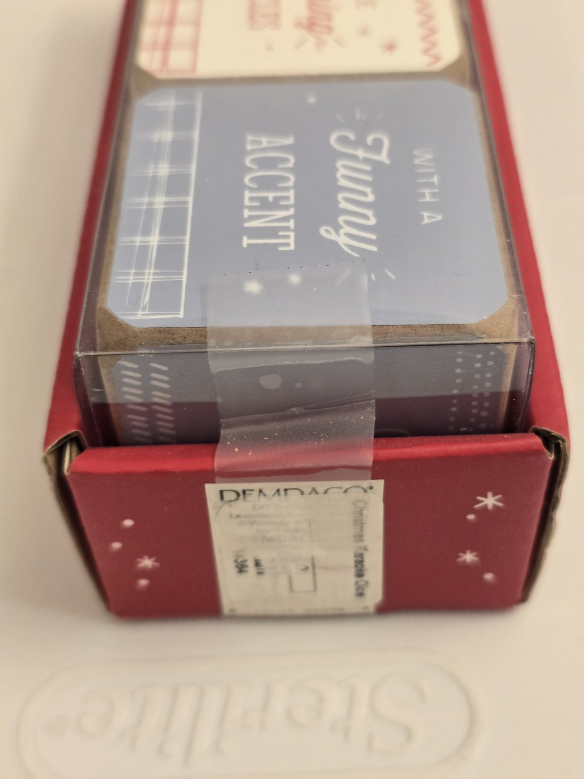 DEMDACO Christmas Karaoke Dice (Holiday Party Starter) Used: FREE SHIPPING