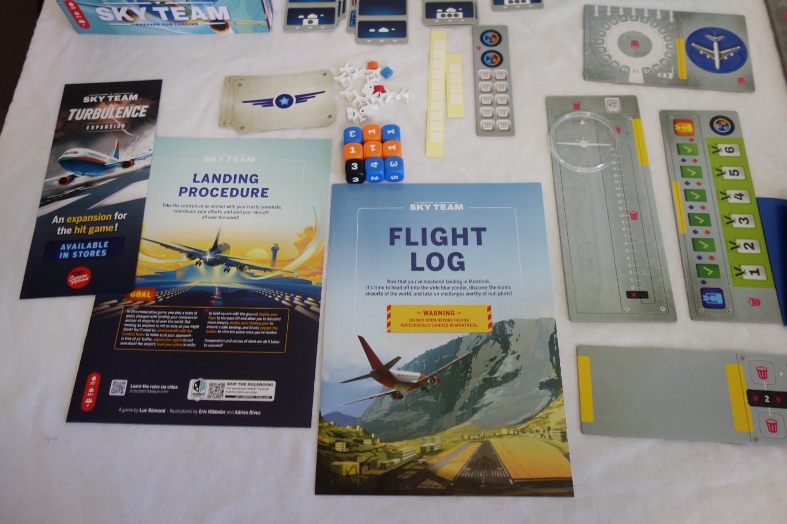 Sky Team – Prepare For Landing Board Game Complete Unpunched Never Played 2024