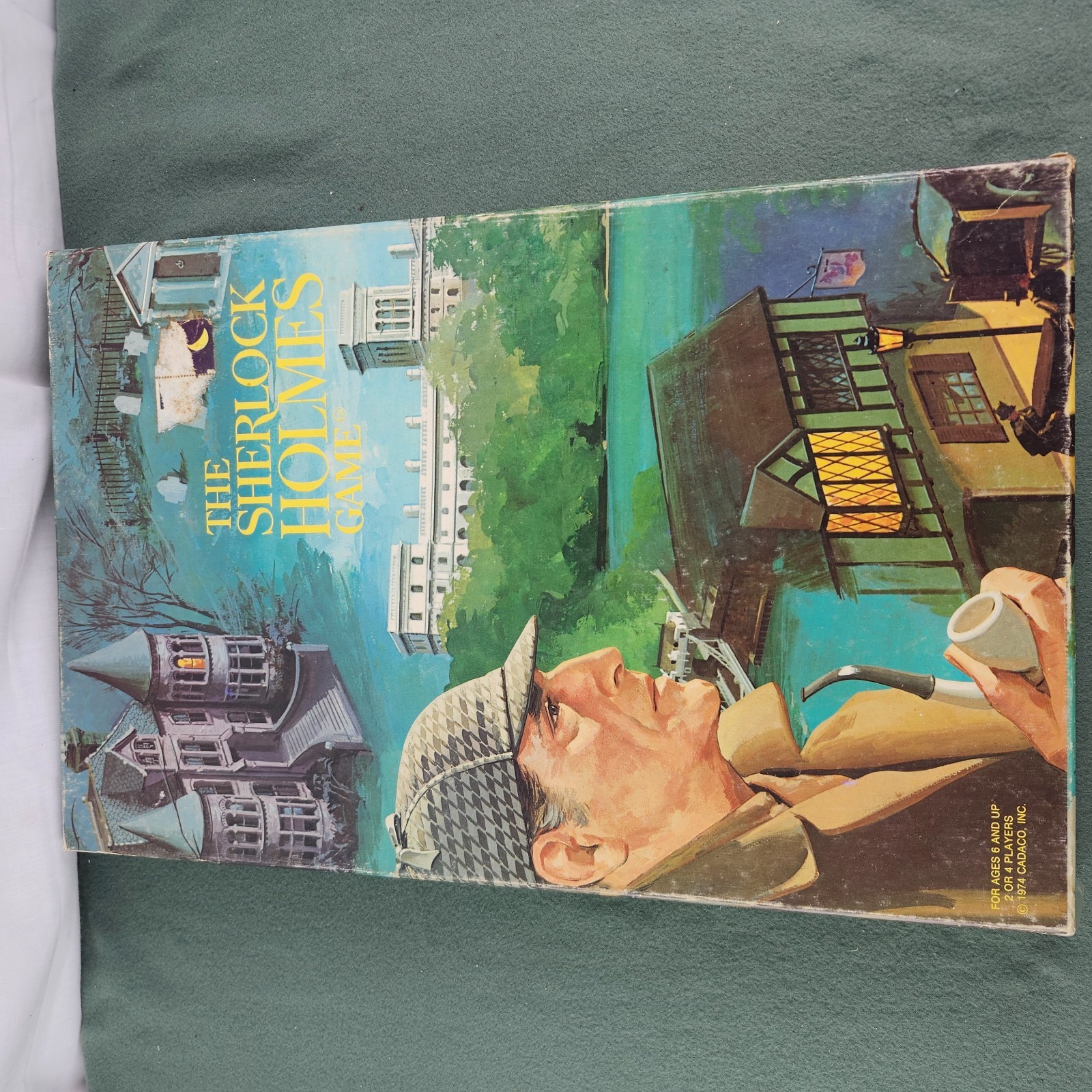 VINTAGE The SHERLOCK HOLMES Game | 1974 Cadaco