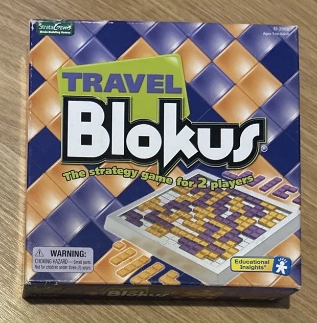 **COMPLETE** Travel Blokus 2005 includes Storage Trays – Entertainment On The Go