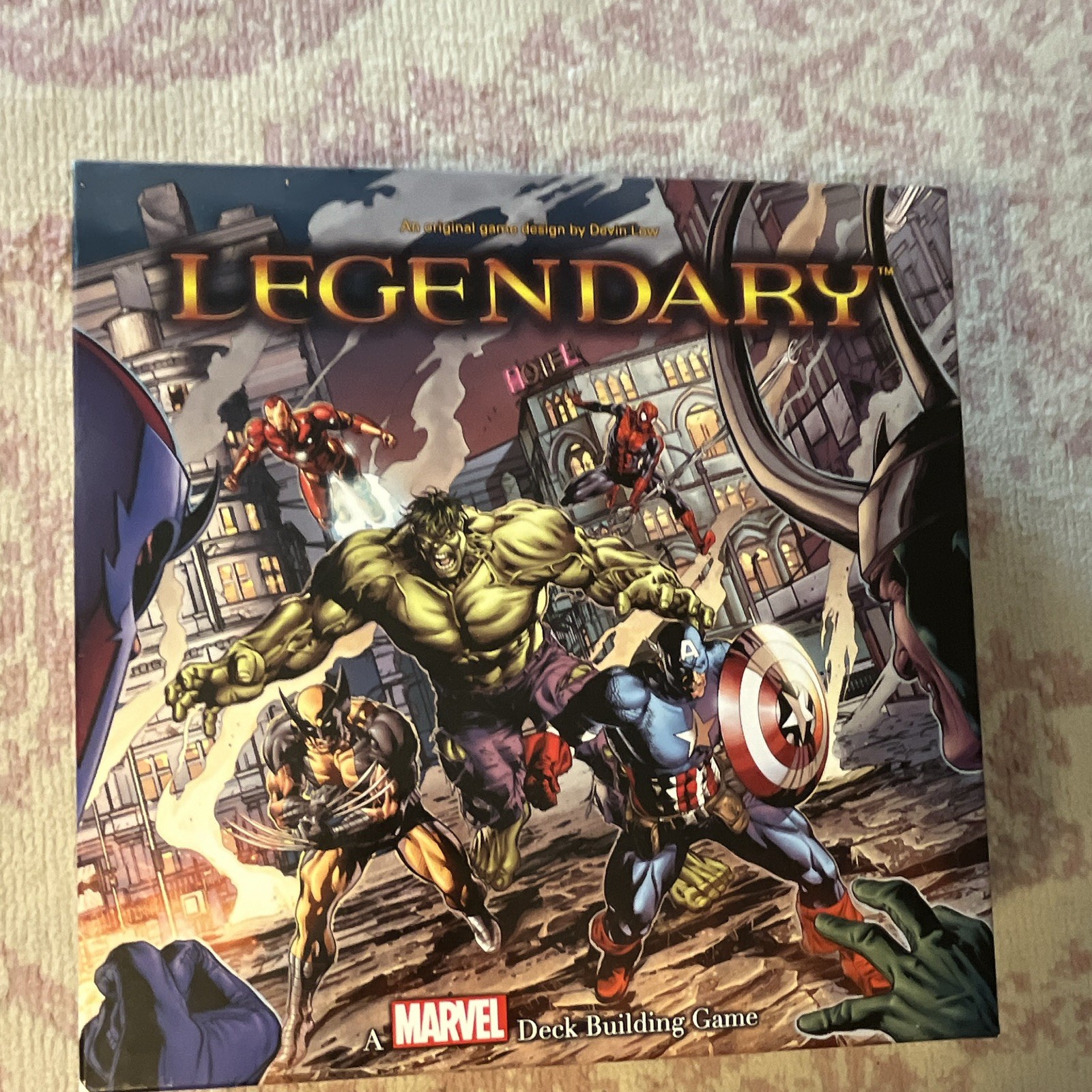 Marvel Legendary Deck-Building Game Complete Game, 2+ Players, Ages 12+