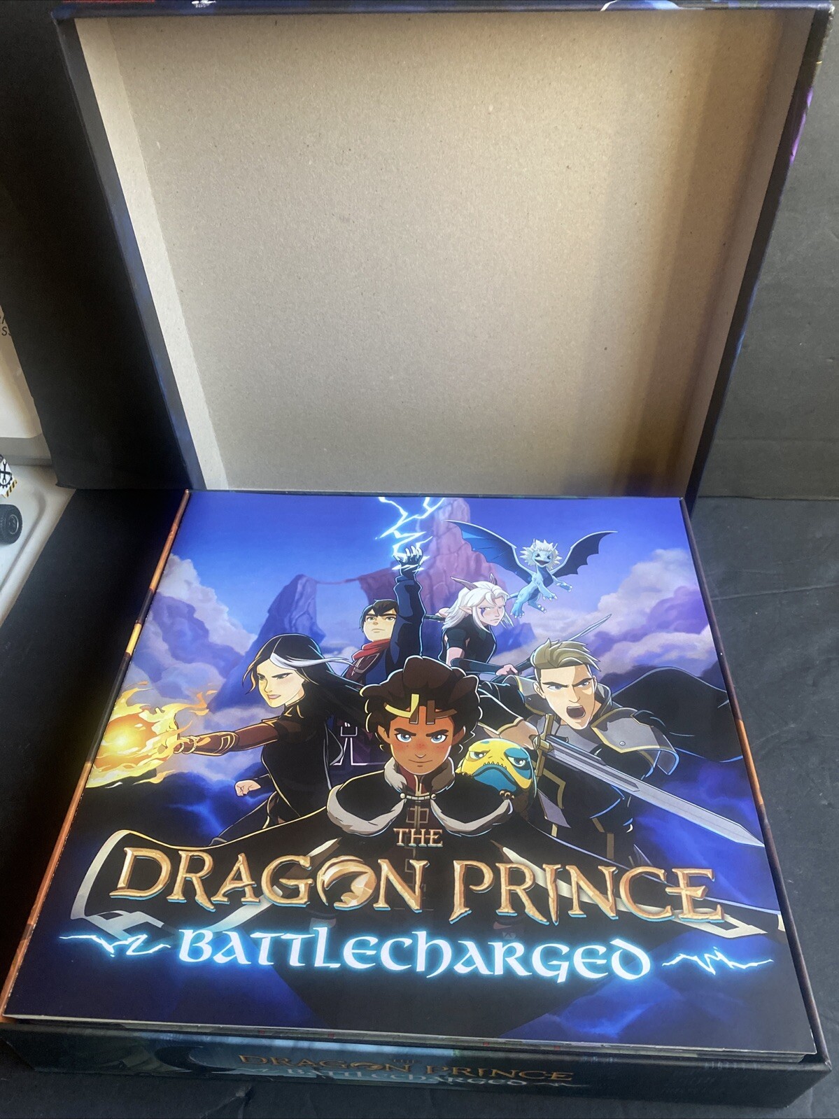The Dragon Prince Battlecharged Board Game – BrotherWise Games – Complete -Used