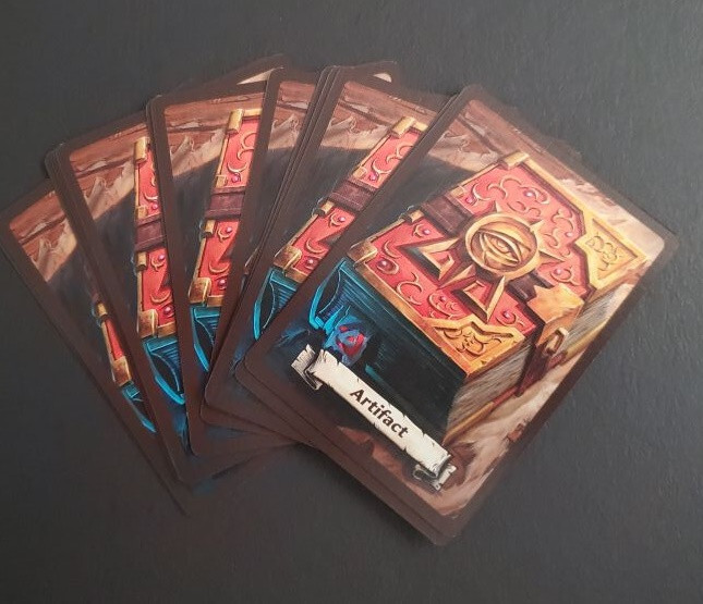 Heroquest Complete Artifact Cards Set Avalon Hill