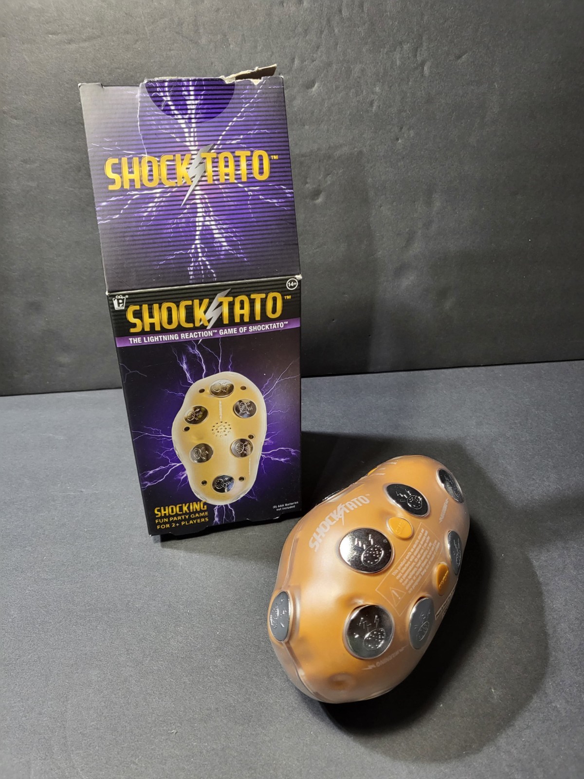 Shocktato Party Game Lightning Reaction Shocking Potato With BOX