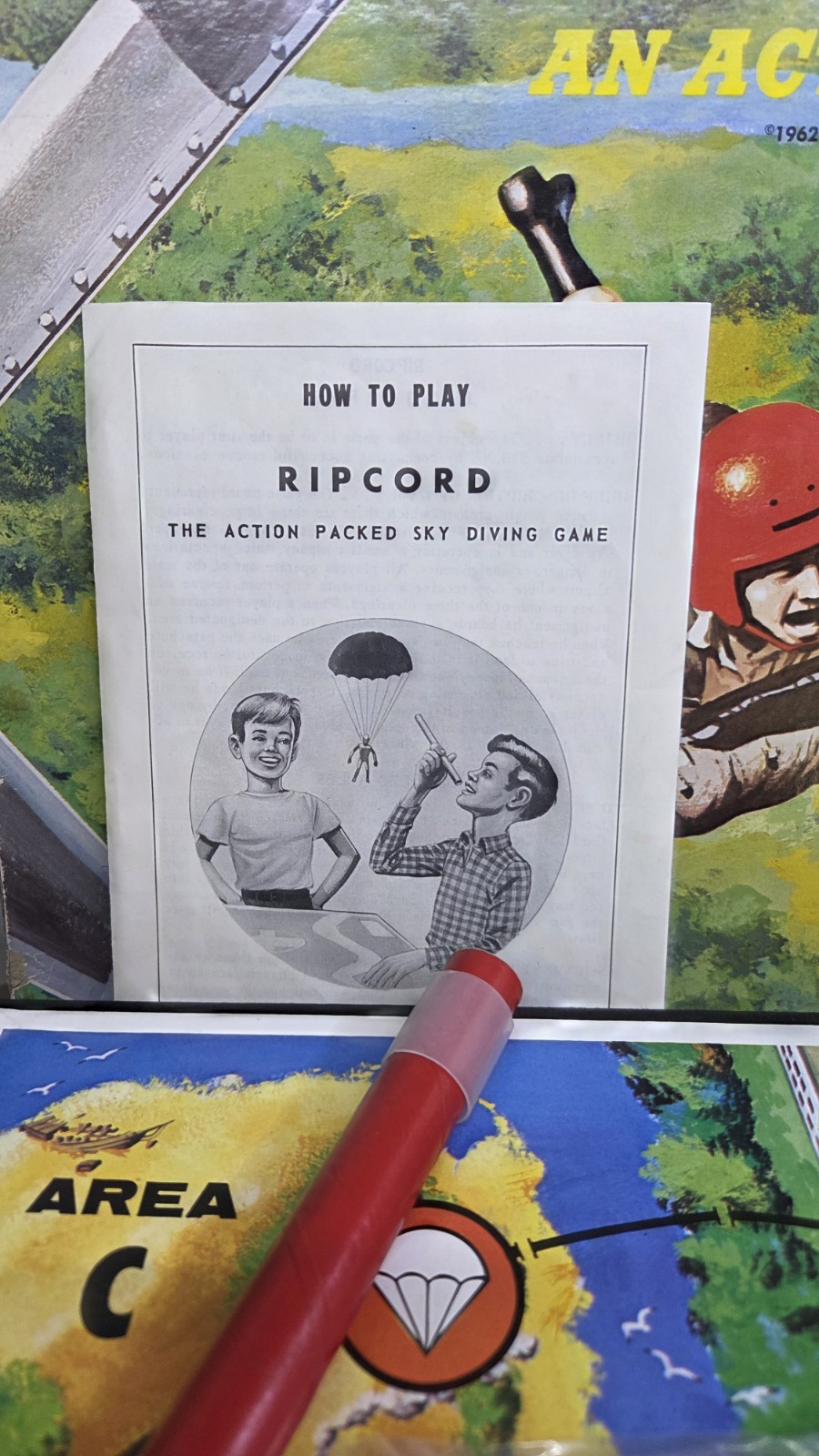 Ripcord Sky Diving Board Game