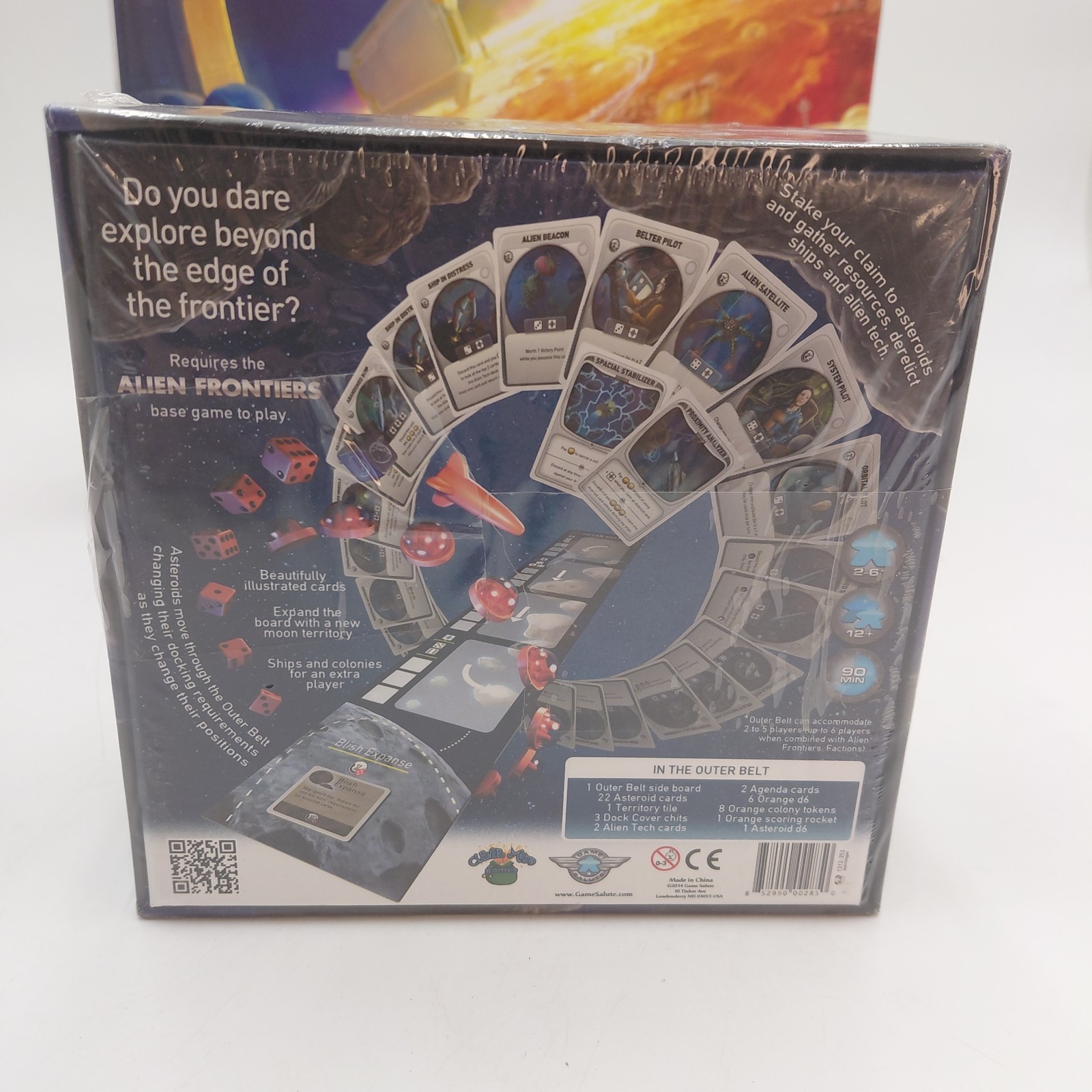 Alien Frontiers Outer Belt Expansion Box Sealed & Open Board Game Space Family