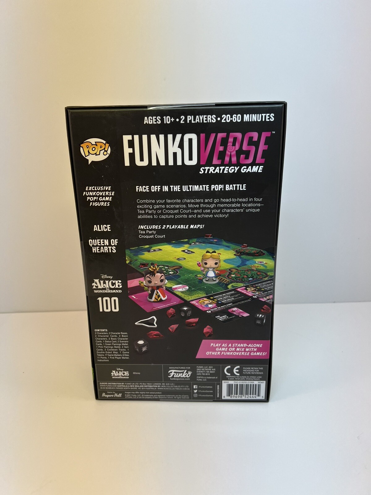 Funko Pop! Funkoverse Strategy Game Disney Alice In Wonderland