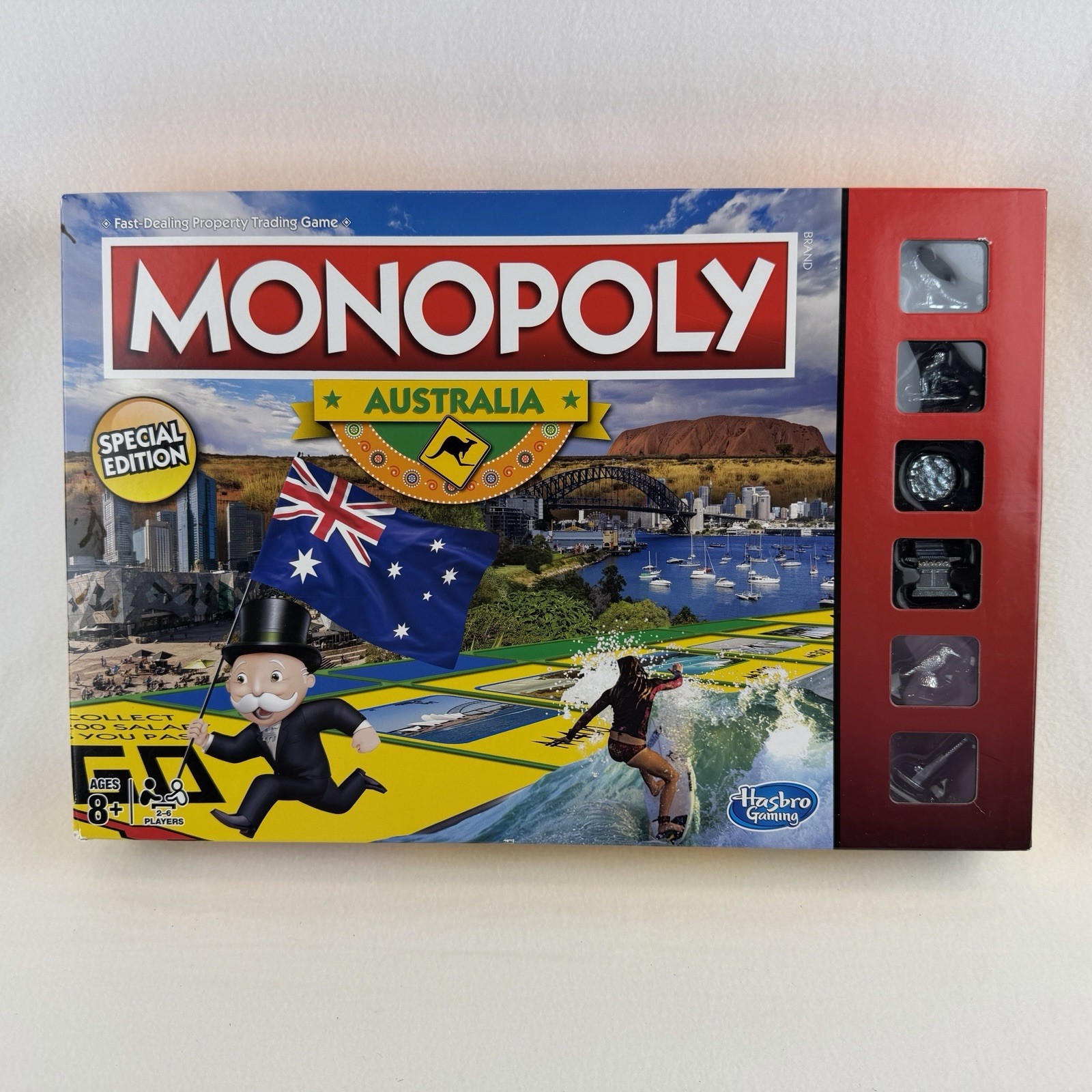 Hasbro Monopoly Australia Board Game Special Edition 2016 New Opened Box