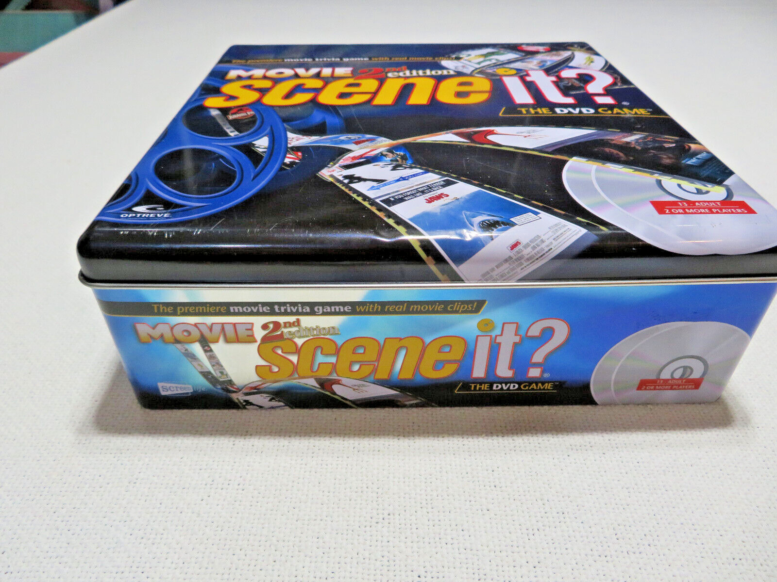 Screenlife Movie 2nd Edition Scene it DVD Board Game 100% COMPLETE in Tin 2007