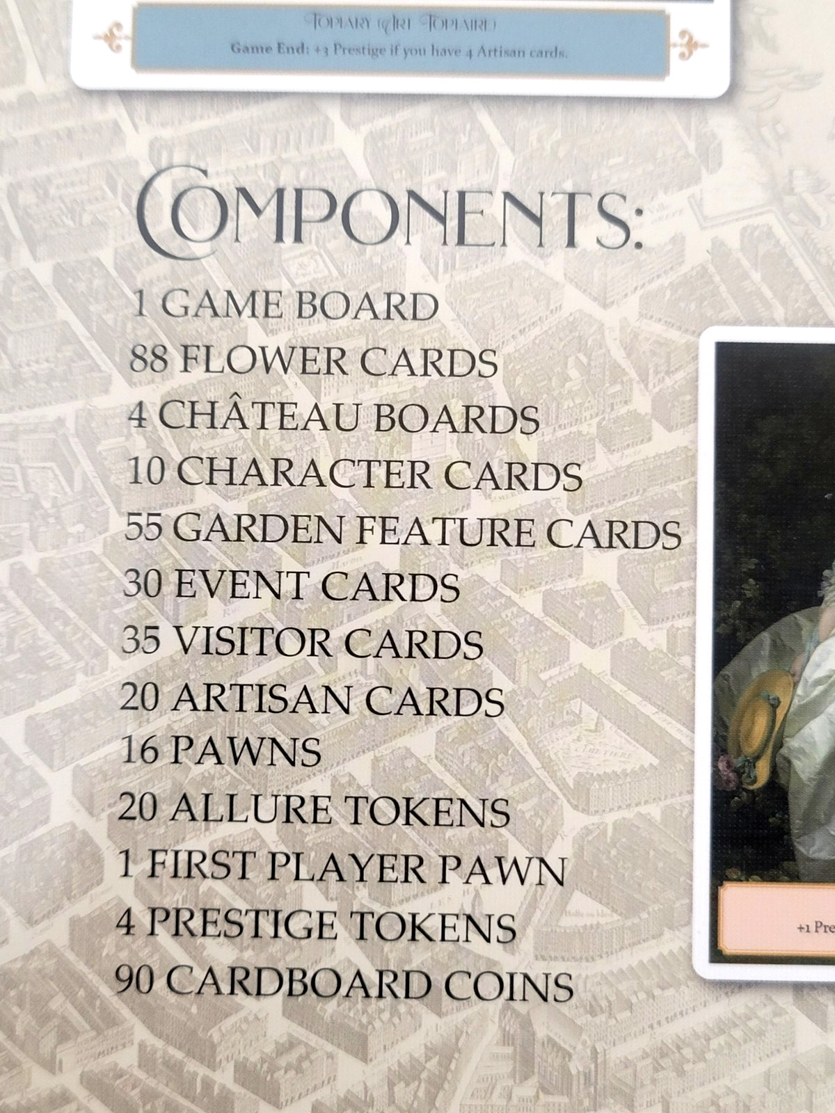 La Fleur Rococo Gardens Game 2019 New Sealed 18th Century Extravagant Gardens