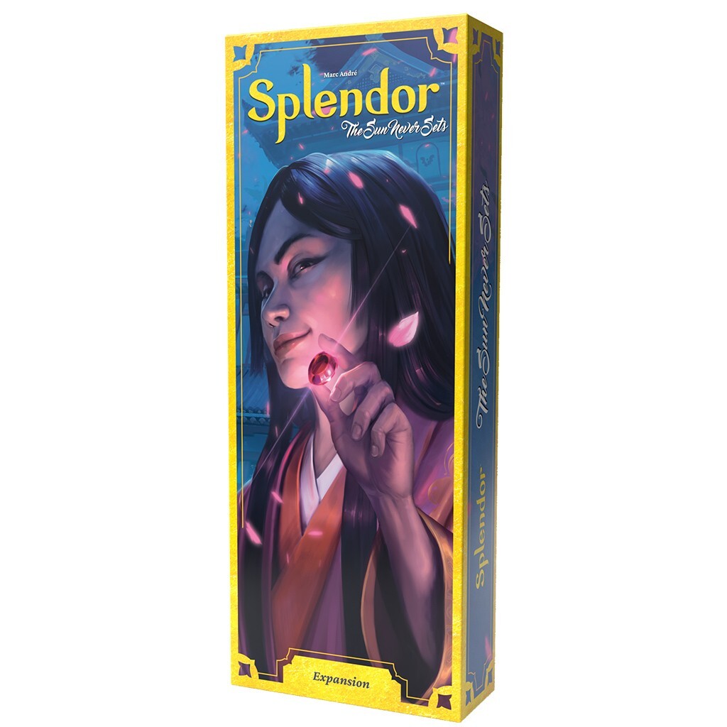 The Sun Never Sets Expansion Splendor Board Game Space Cowboys SCSPL04EN Booster