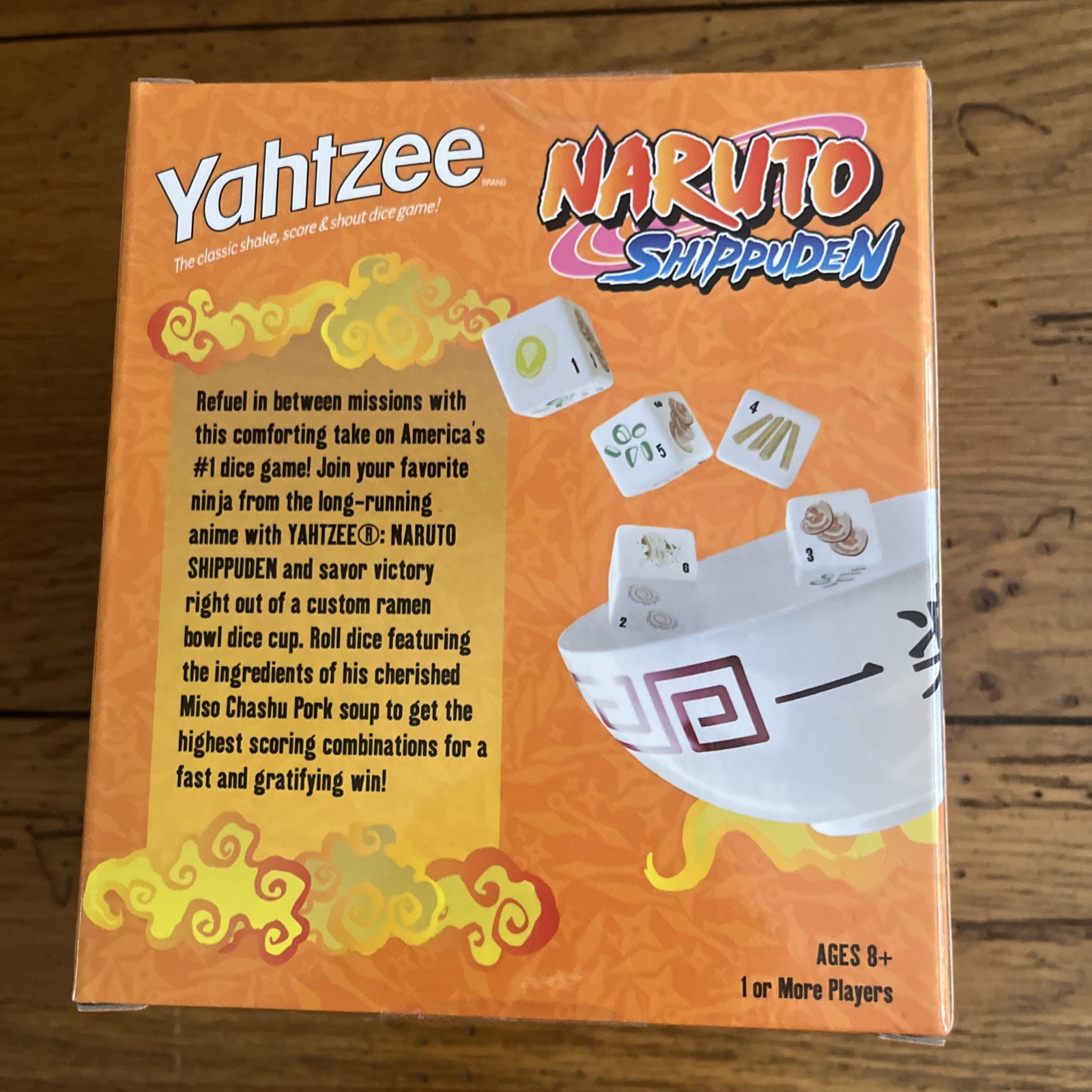 YAHTZEE: Naruto Shippuden | Classic Family Dice Game Based on Anime Show