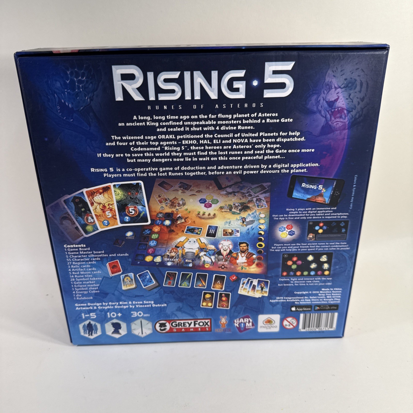 Rising 5 Board Game – 1-5 Players