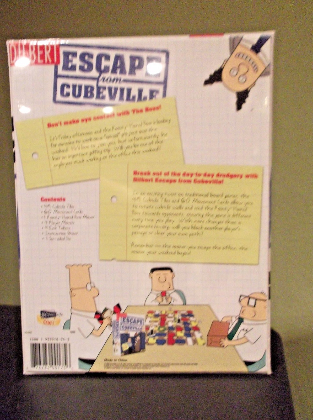 Screenlife Dilbert Escape from Cubeville Game New in Box