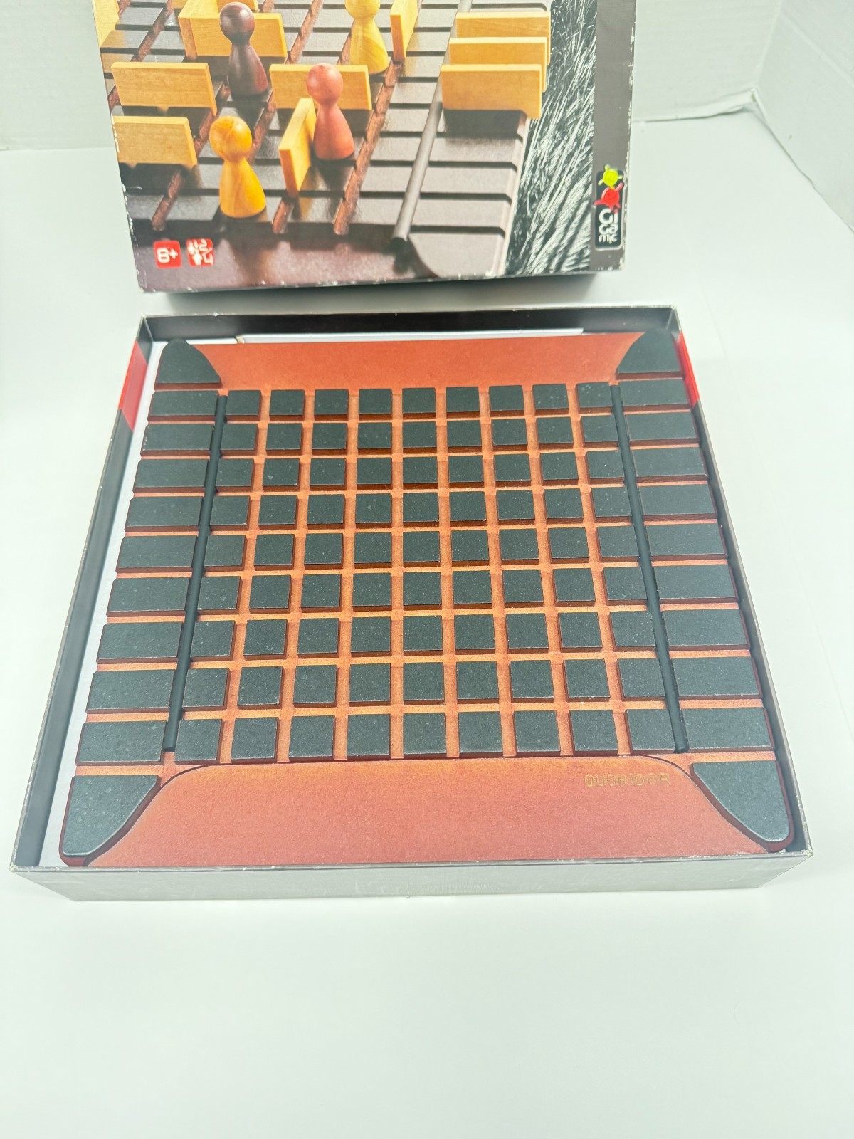 Quoridor Strategy Board Game Gigamic 1997 Wooden Maze Complete Vintage