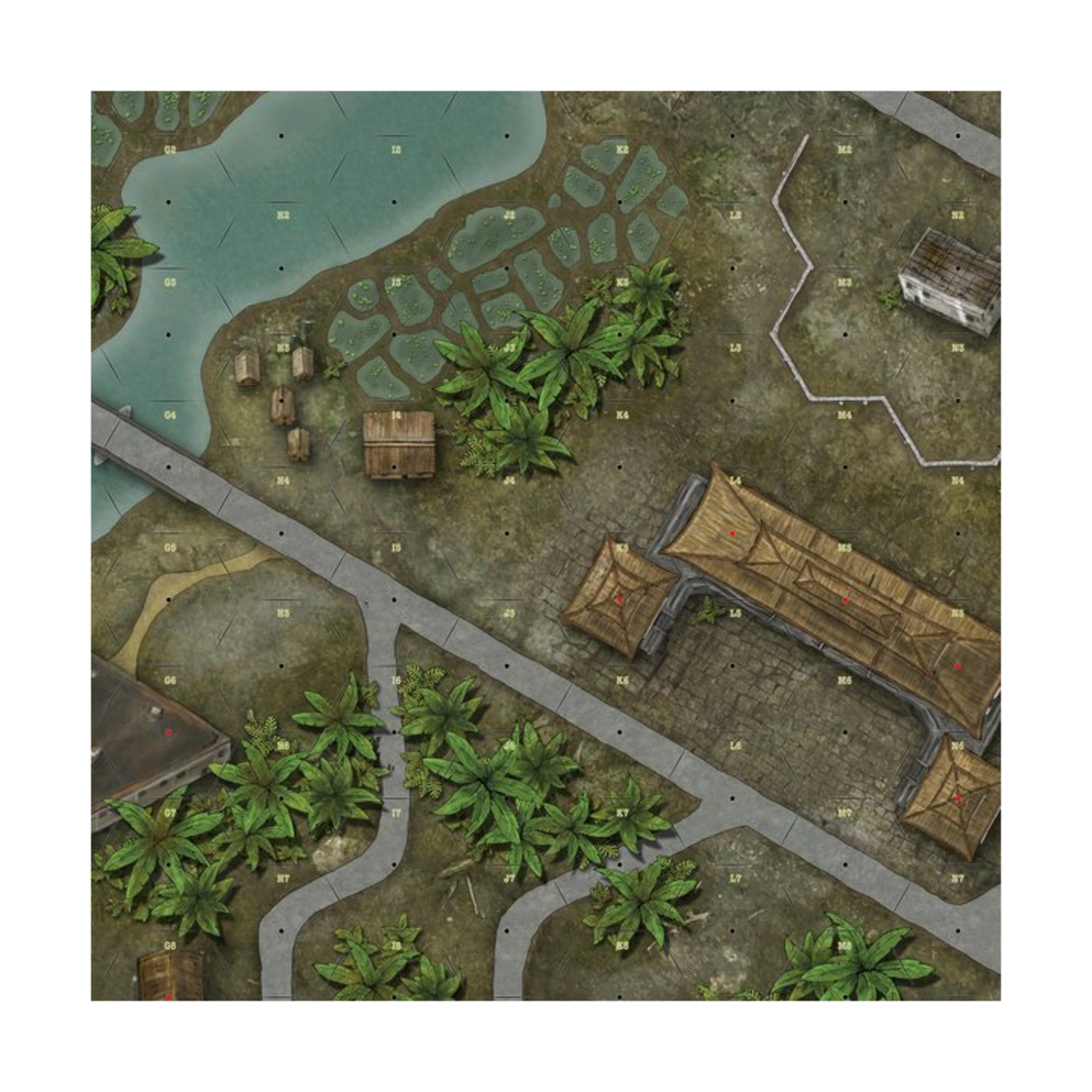 Flying Pig Wargame Hue City Map Expansion Box New