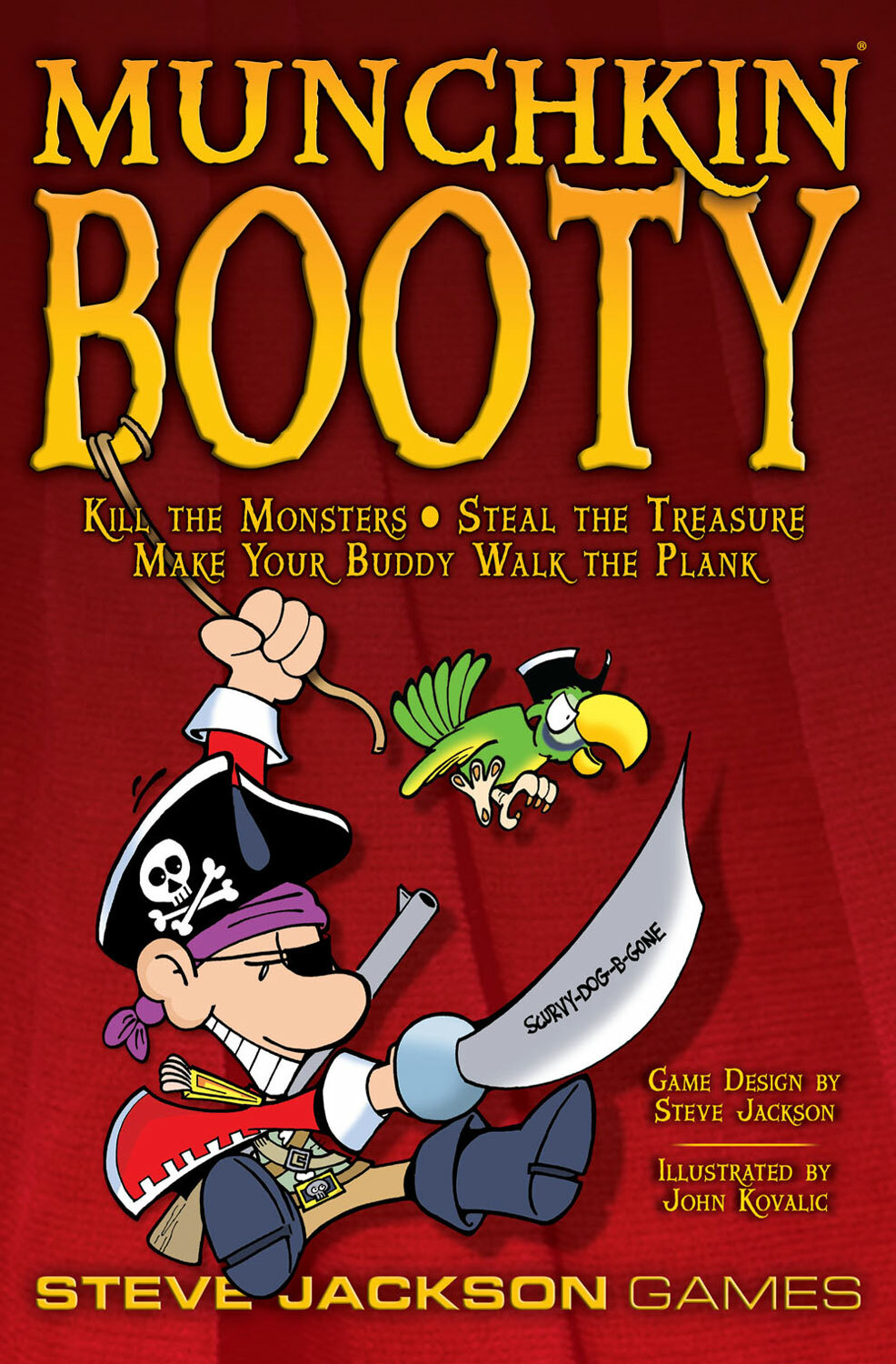 Munchkin Booty Revised Card Game Steve Jackson Games SJG 1459 Stand Alone