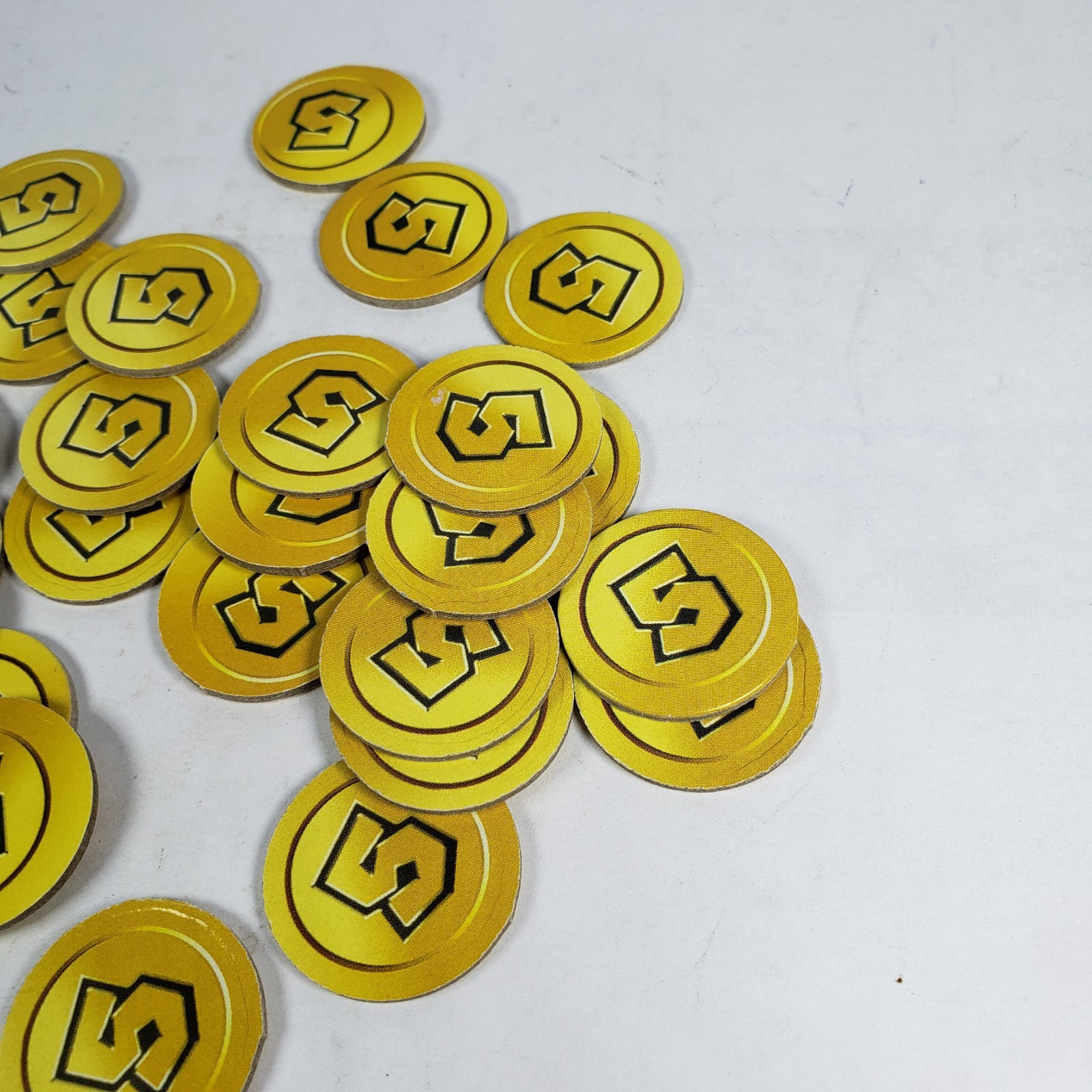 25 Monopoly Gamer Mario Kart $5 Golden Coins Replacement Pieces Parts