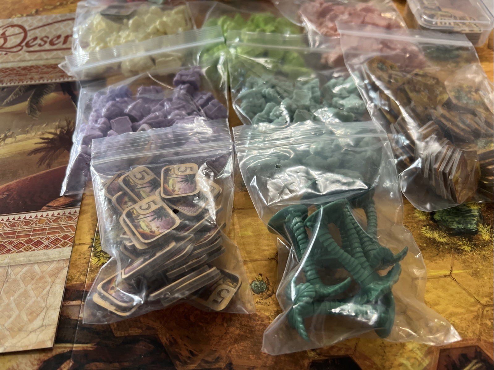 Through The Desert Board Game 100% Complete