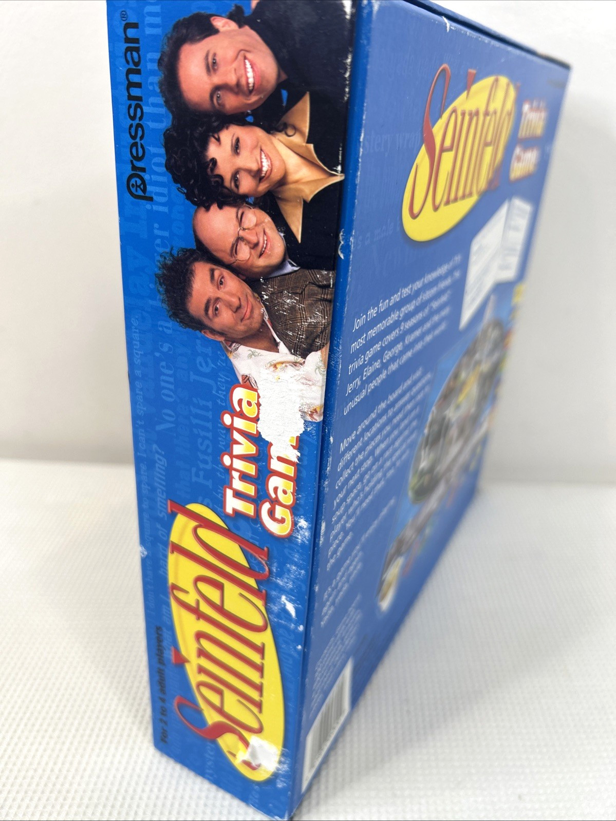 Seinfeld Trivia Board Game 2009 Pressman Board Game 2–4 Players NEW Open Box