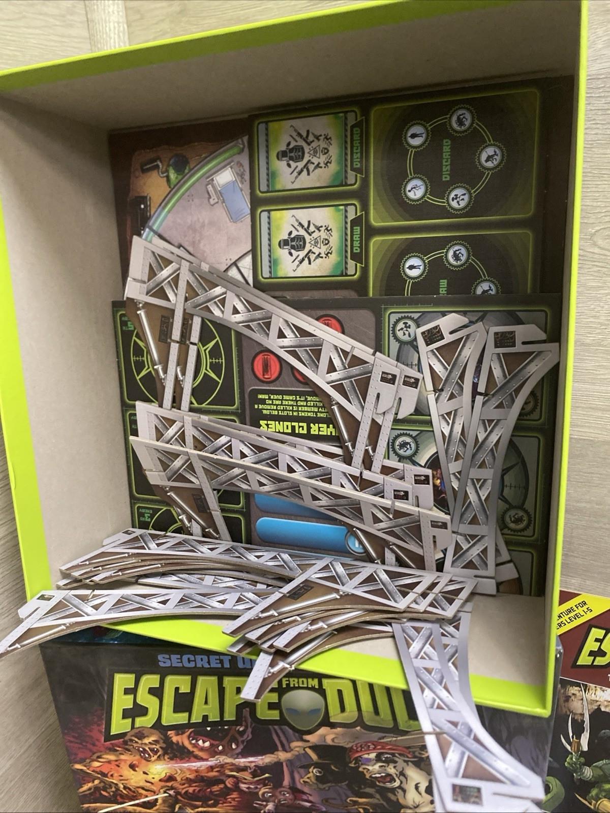 Secret Unknown Stuff Escape From Dulce Board Game (See Desc)