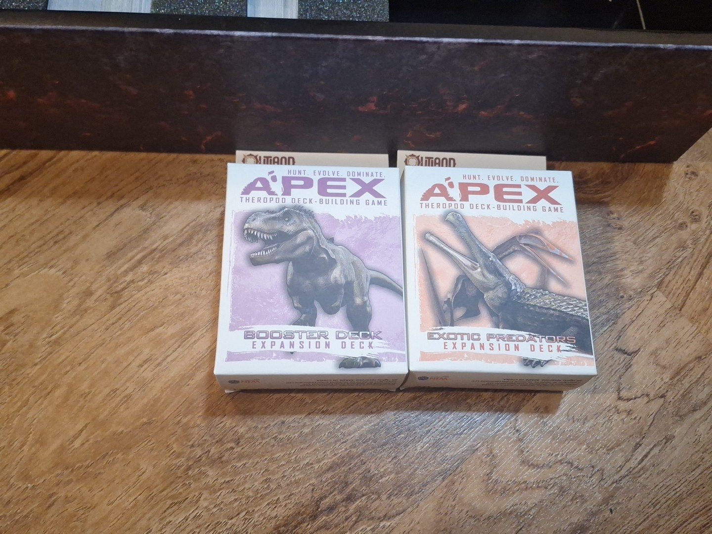Die Hard Games Apex Theropod Deck Build Game with Expansions