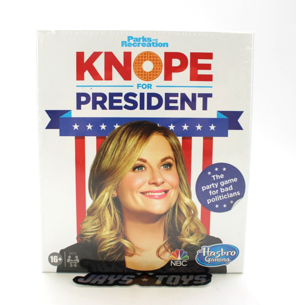 Knope for President Parks and Recreation Party Game 2020 Hasbro Factory Sealed