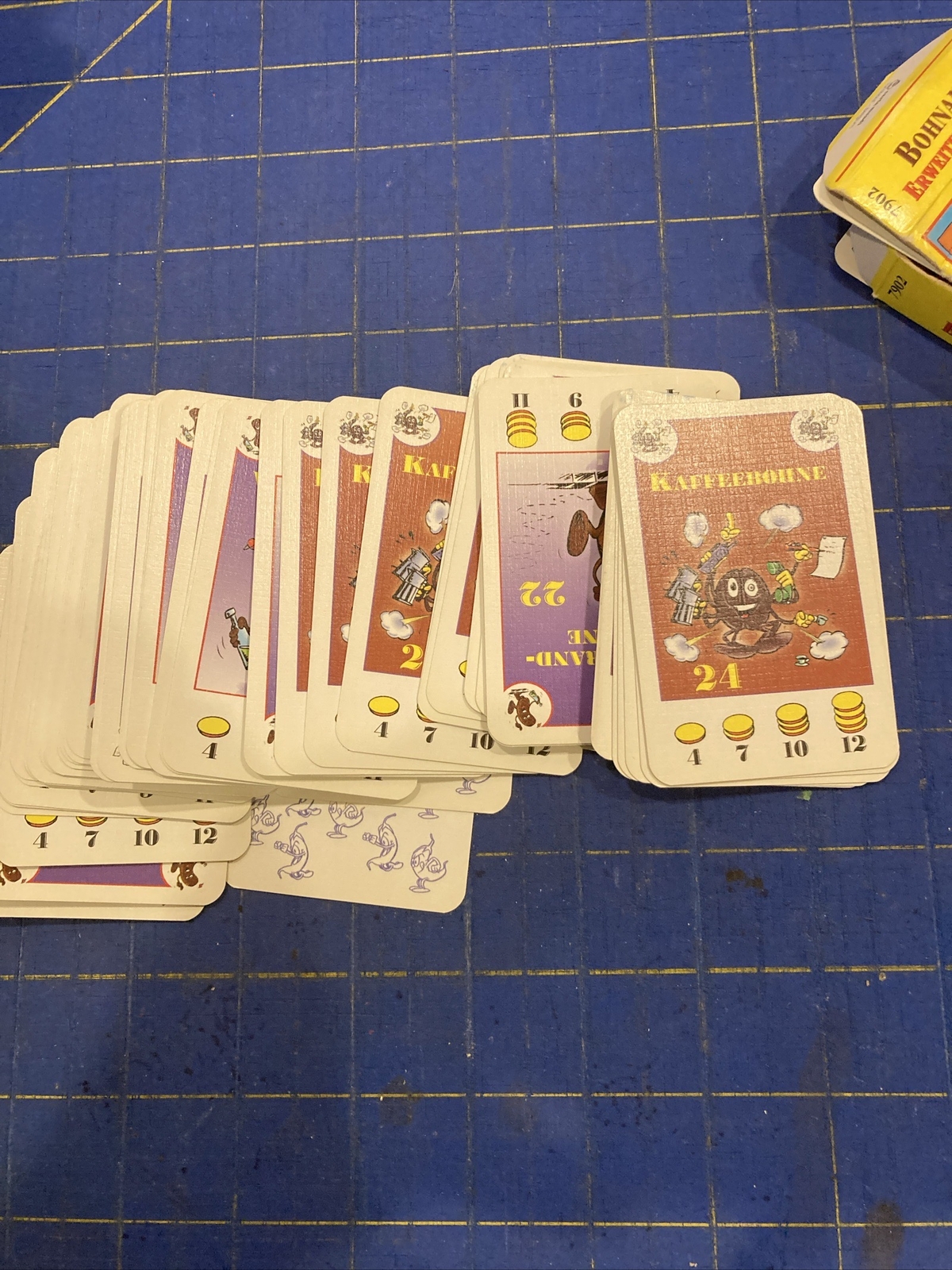 Amigo Board Games Bohnanza Expansion Set German Ed Box VG 50 Cards Erwweiterungs