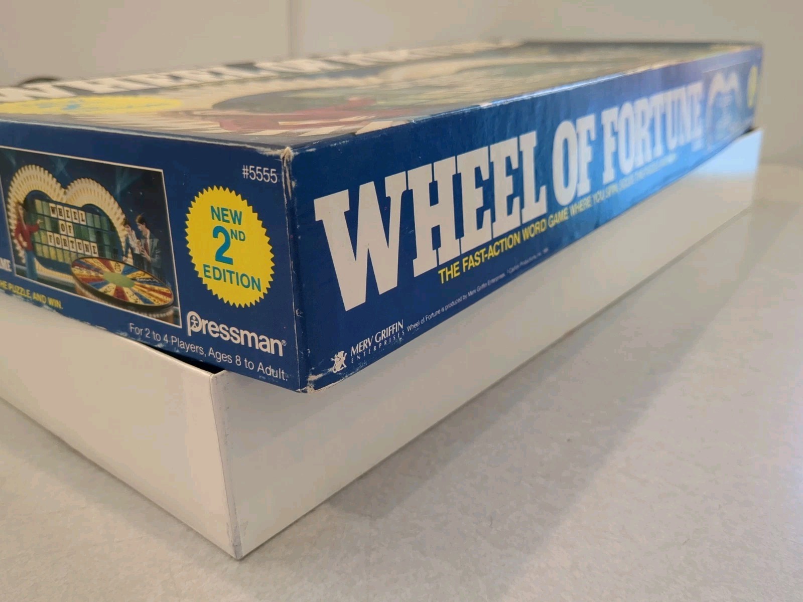WHEEL OF FORTUNE 2nd Ed Complete Board Game 1985