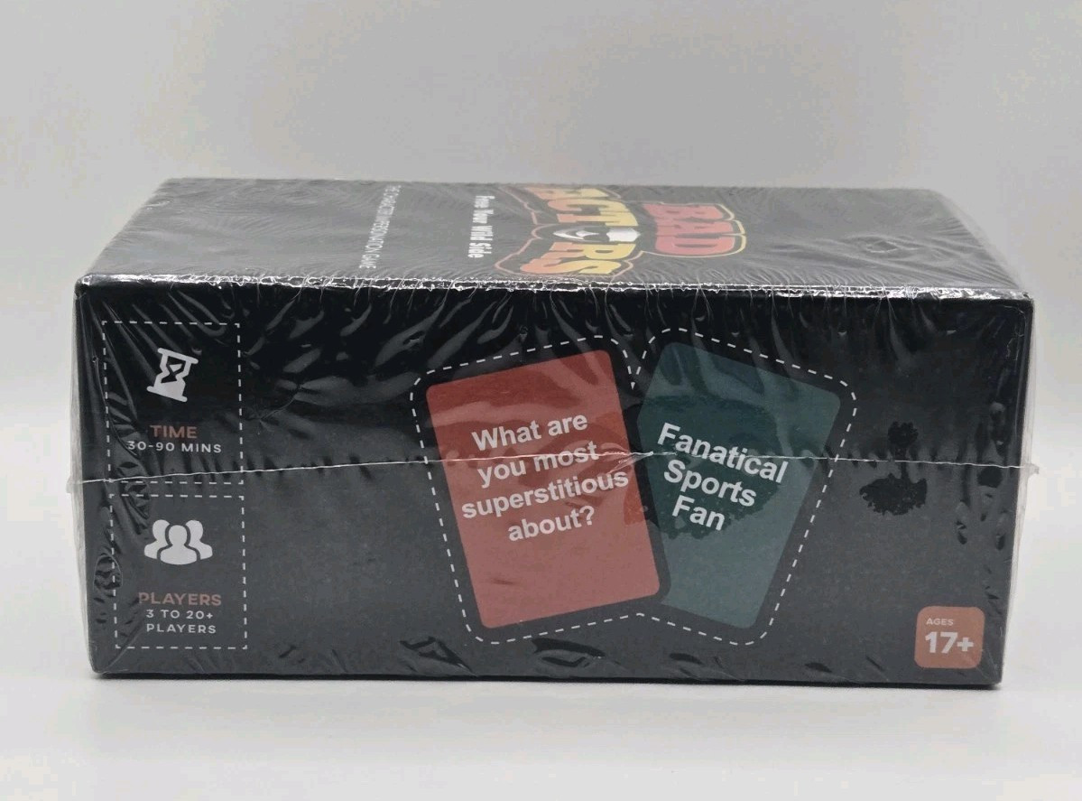 Bad Actors Character Impersonation Party Game New