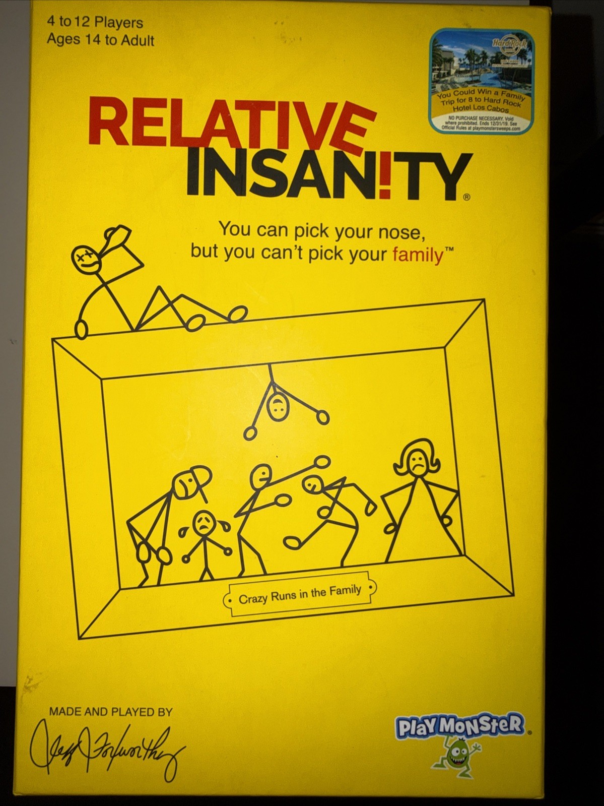 Relative Insanity Game -Jeff Foxworthy-