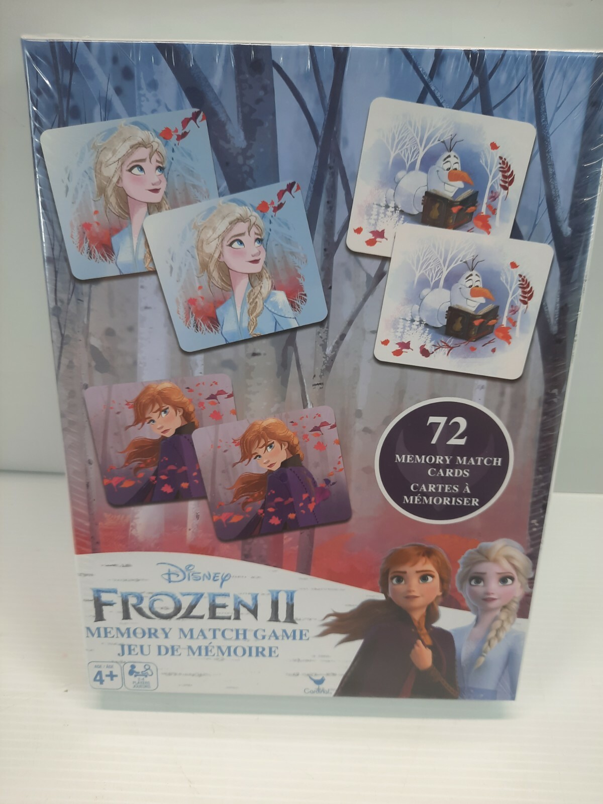 Disney Frozen II Memory Match Game 72 Cards Elsa Anna Olaf & New Characters NEW