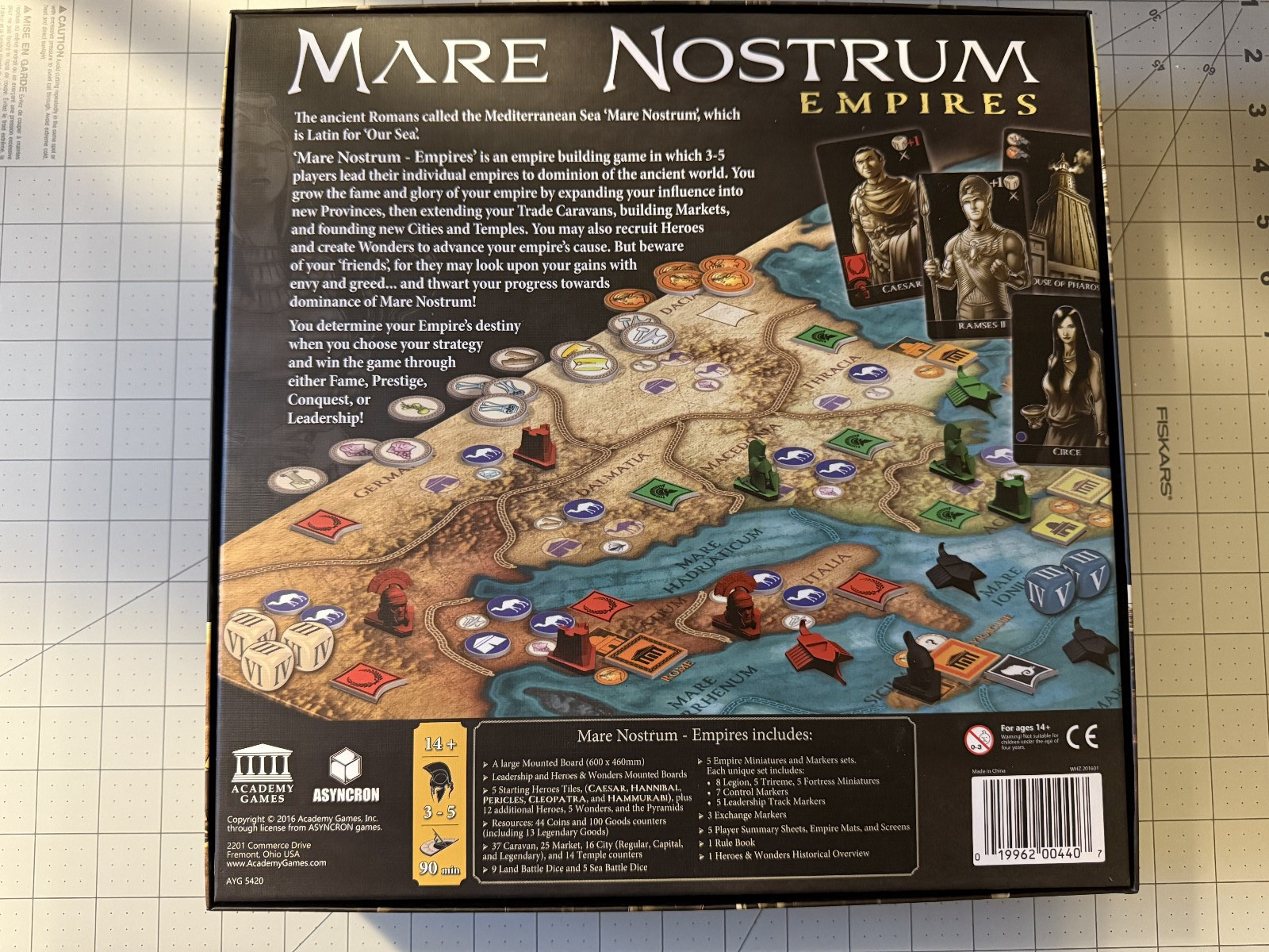 Mare Nostrum 2 games- Atlas and Empire (Open Box)