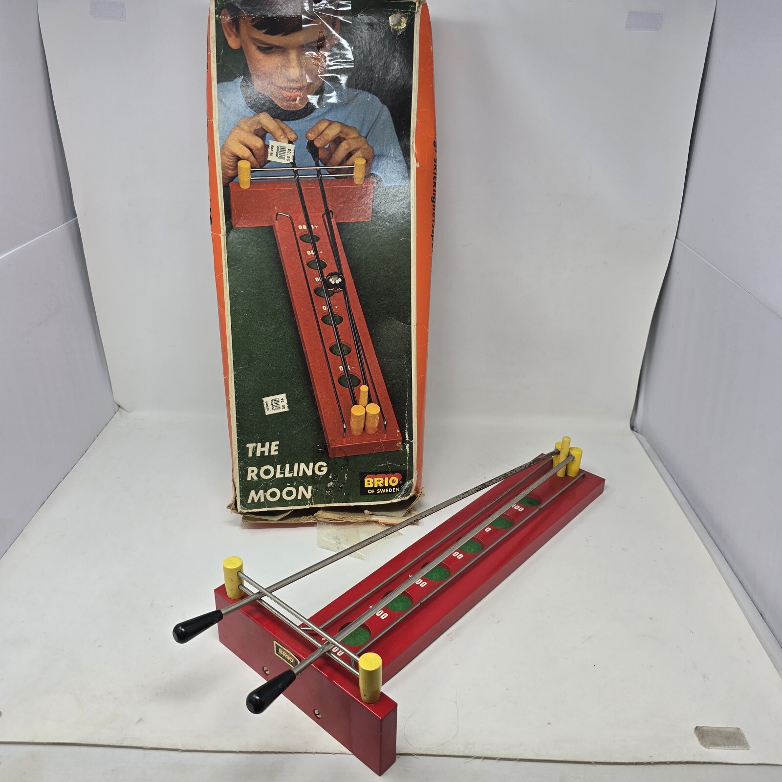 Brio Of Sweden The Rolling Vintage 60’s 70’s Game w/ Original Box No Ball