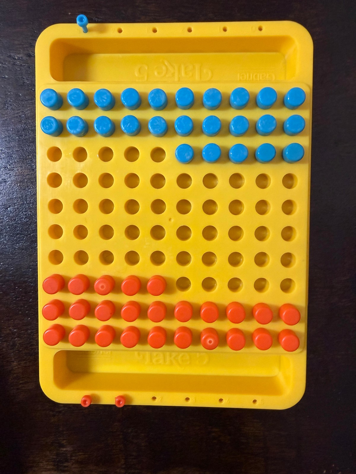 Vintage Take 5 By Gabriel Strategy Board Game 1977