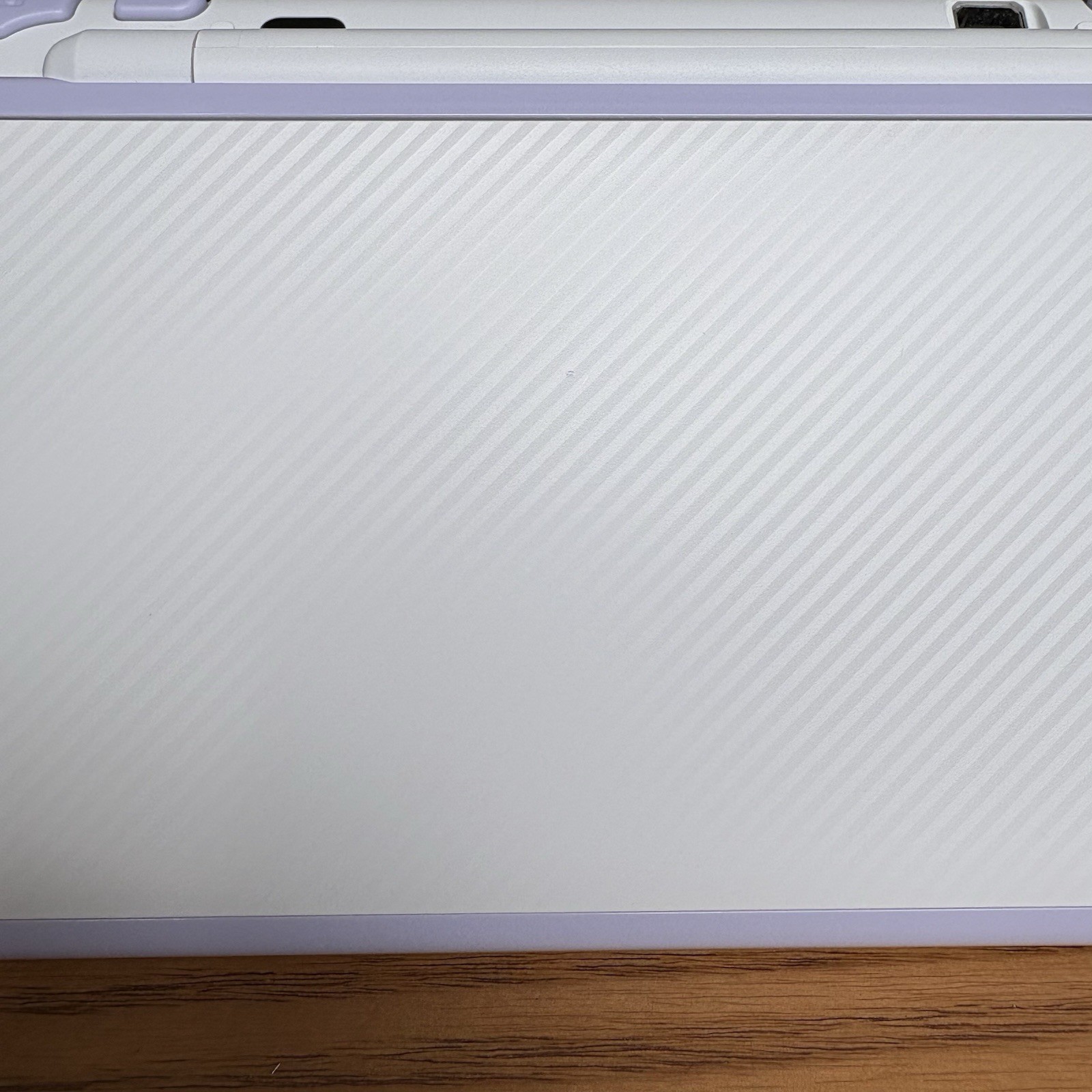 Nintendo New 2DS LL White & Lavender 4GB Protect Cover Charger Used JPversion