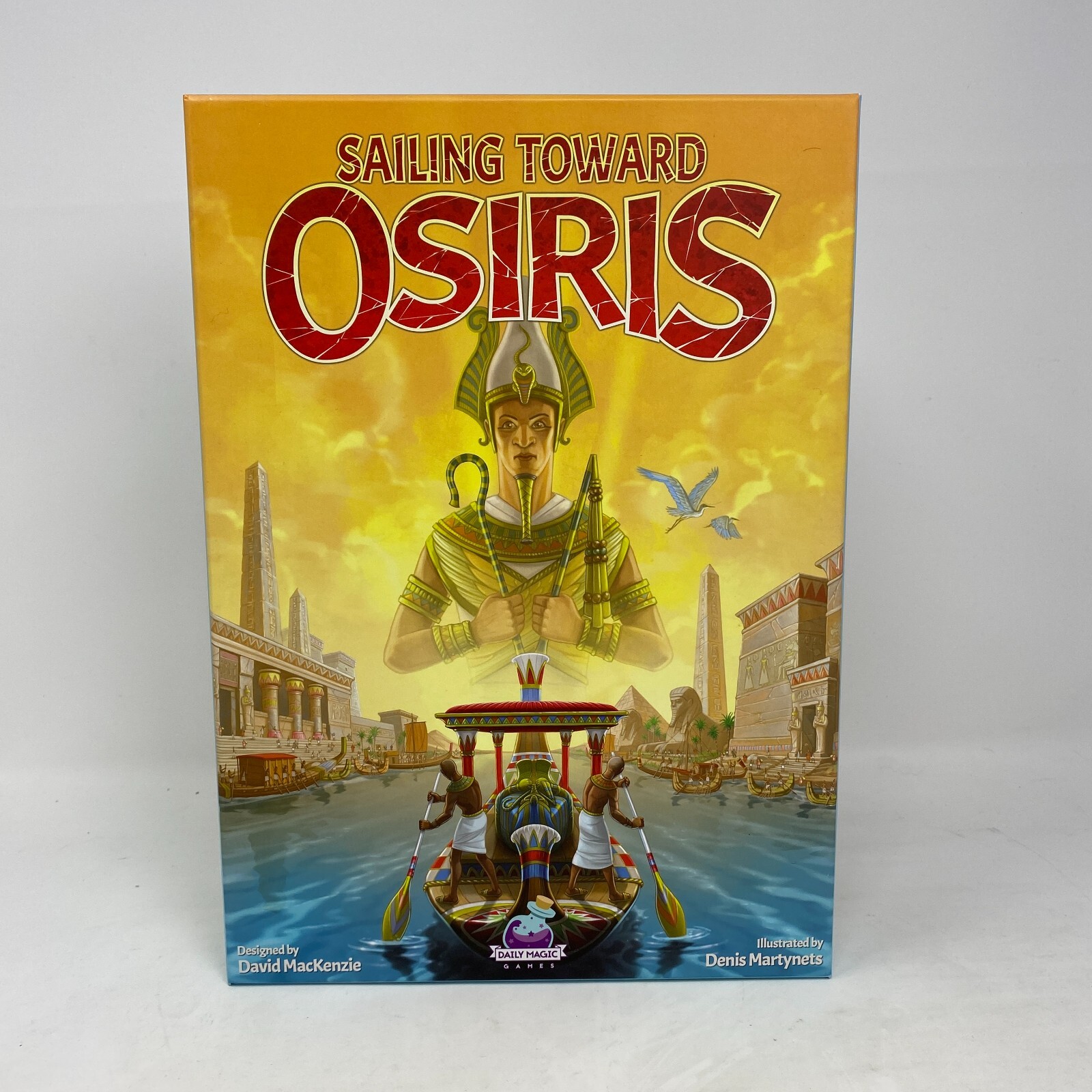 2018 Sailing Toward Osiris Strategy Board Game Daily Magic Games COMPLETE