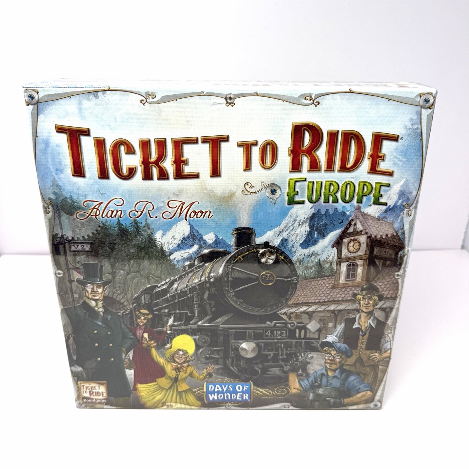 Ticket to Ride Europe Board Game Days of Wonder Alan R. Moon Brand NEW Sealed