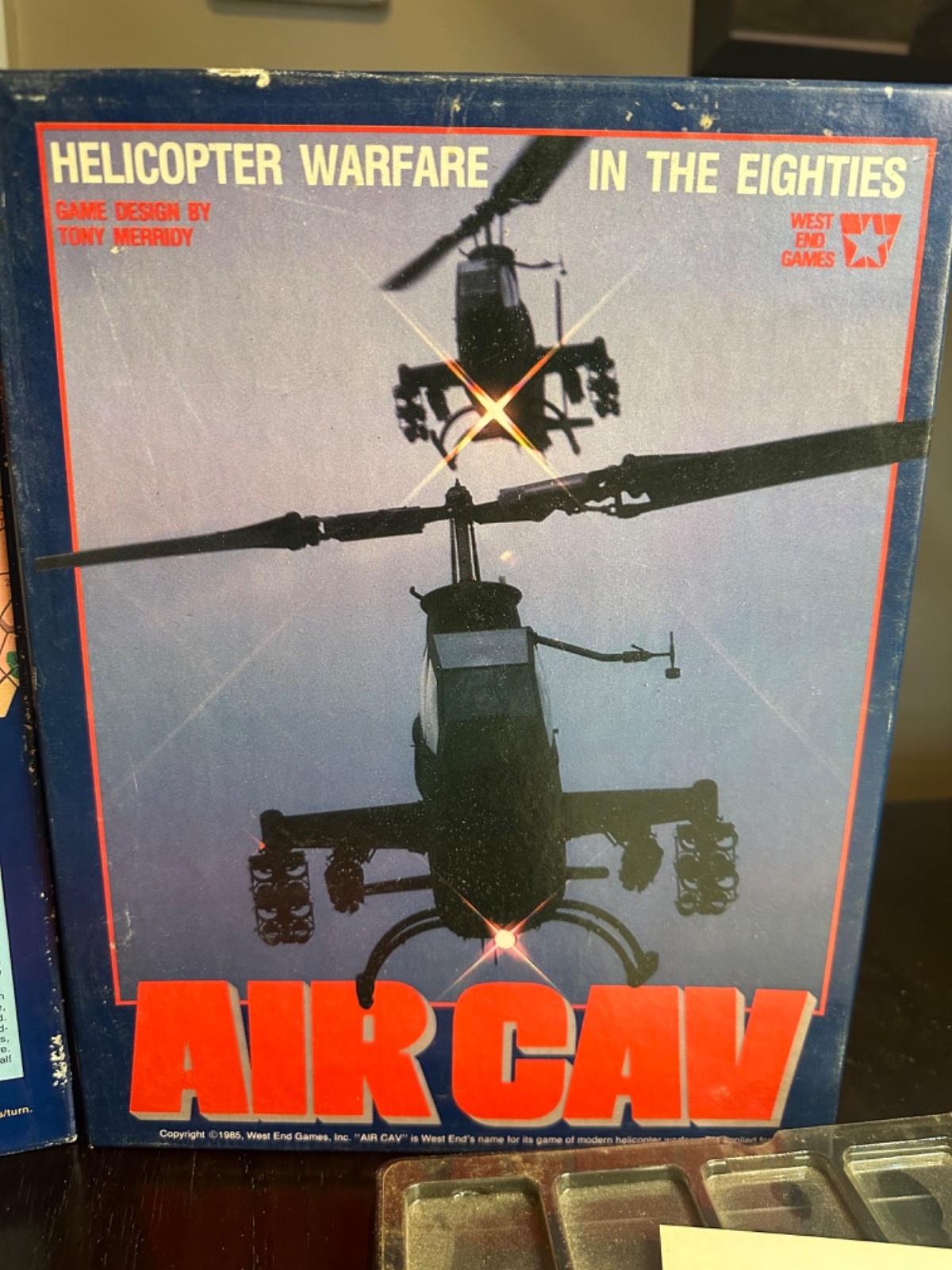 Air Cav Game / West End Games / 1985 / Unpunched and Complete
