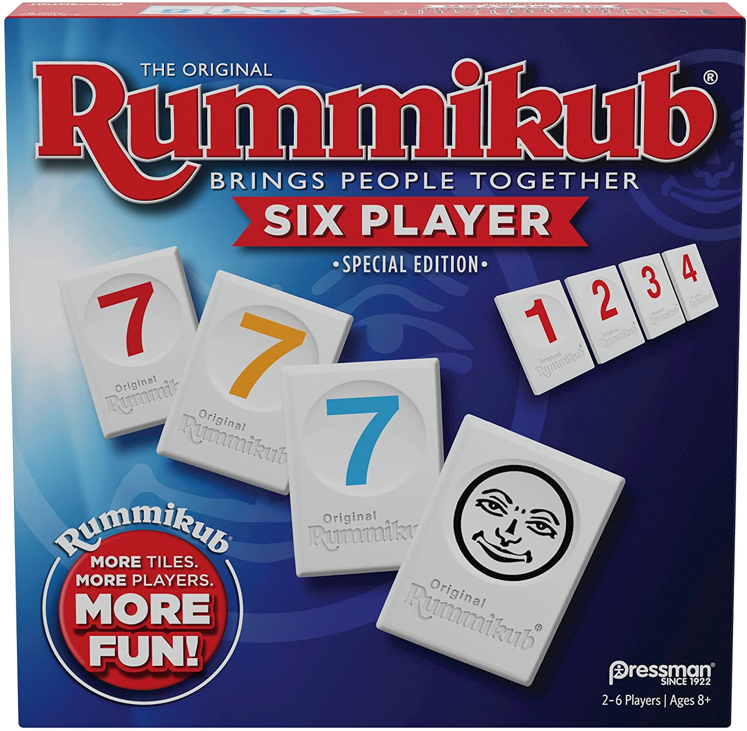 Rummikub Classic Game for 2 to 6 Players Easy to Learn Fun Strategy Game