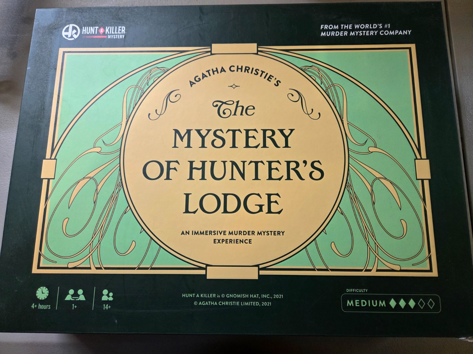 Hunt A Killer Game – Agatha Christie’s The Mystery of Hunter’s Lodge – Complete