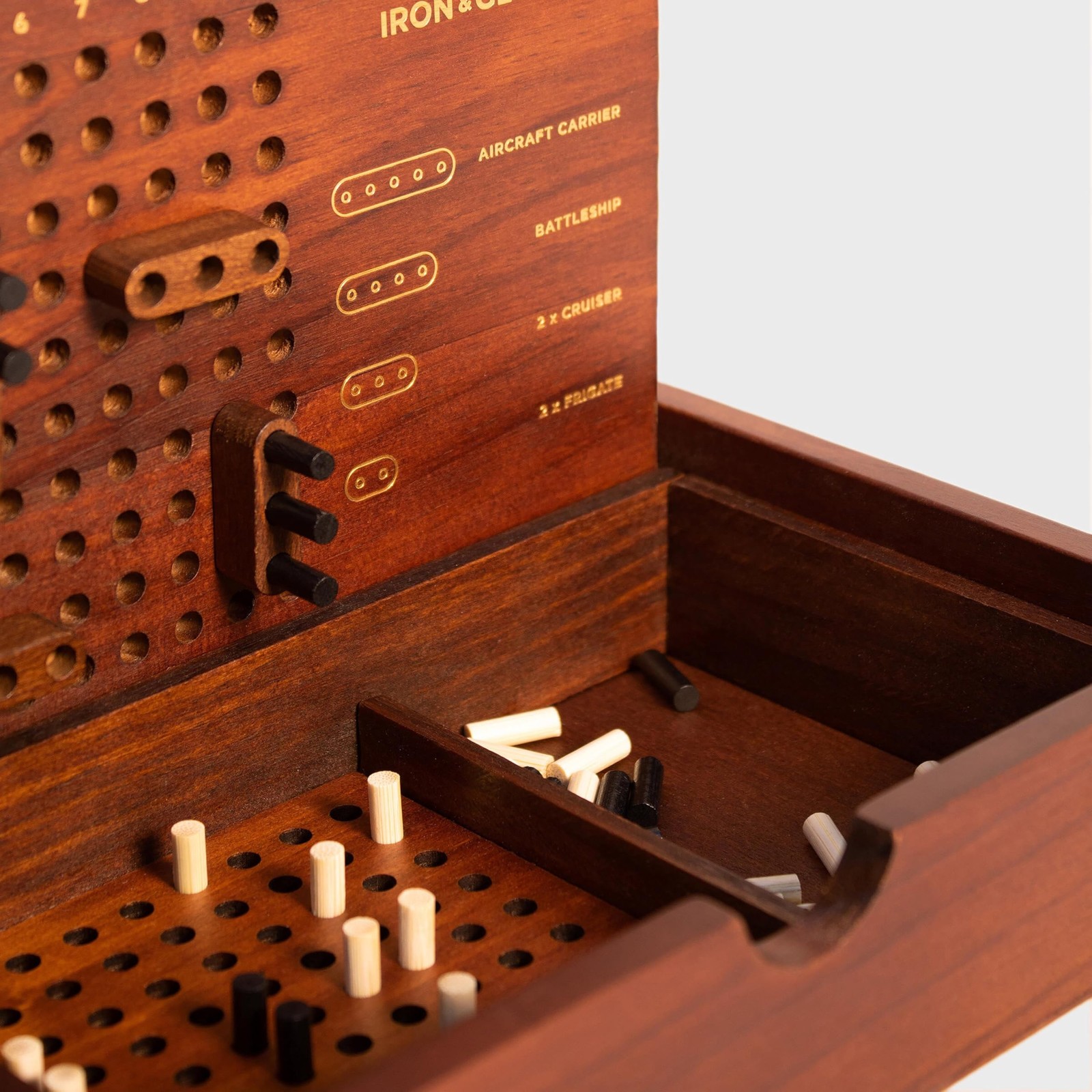 Sea Battle Game | Wooden Puzzle Board Game | Gift Ideas for Dad & Mens Birthd…