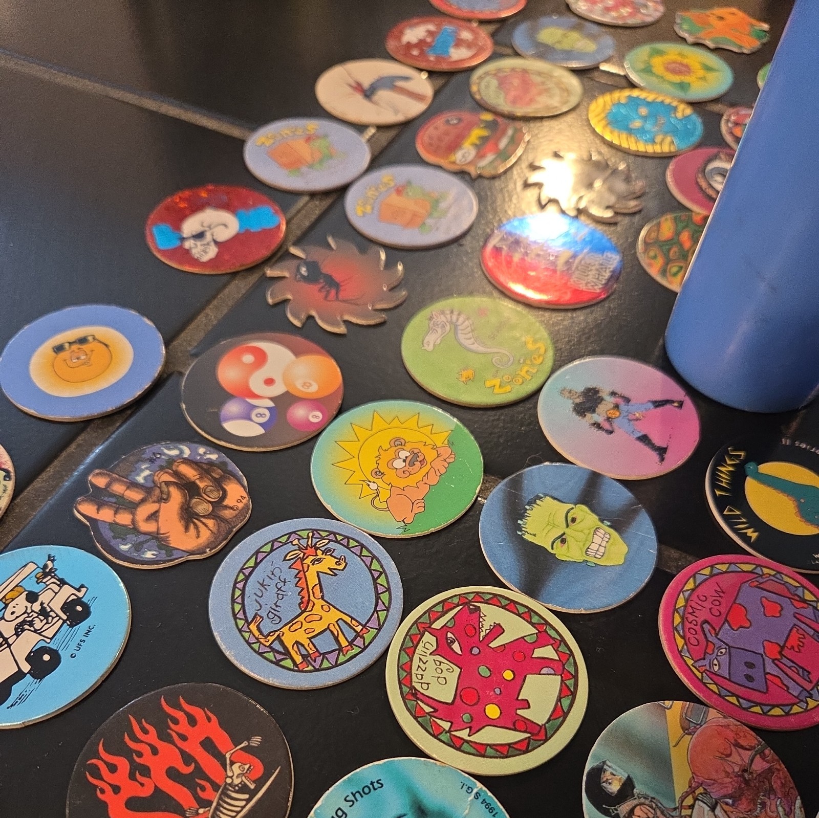 Collectible Pogs Game Lot Children’s Game, 2 Players / 1 POG tube