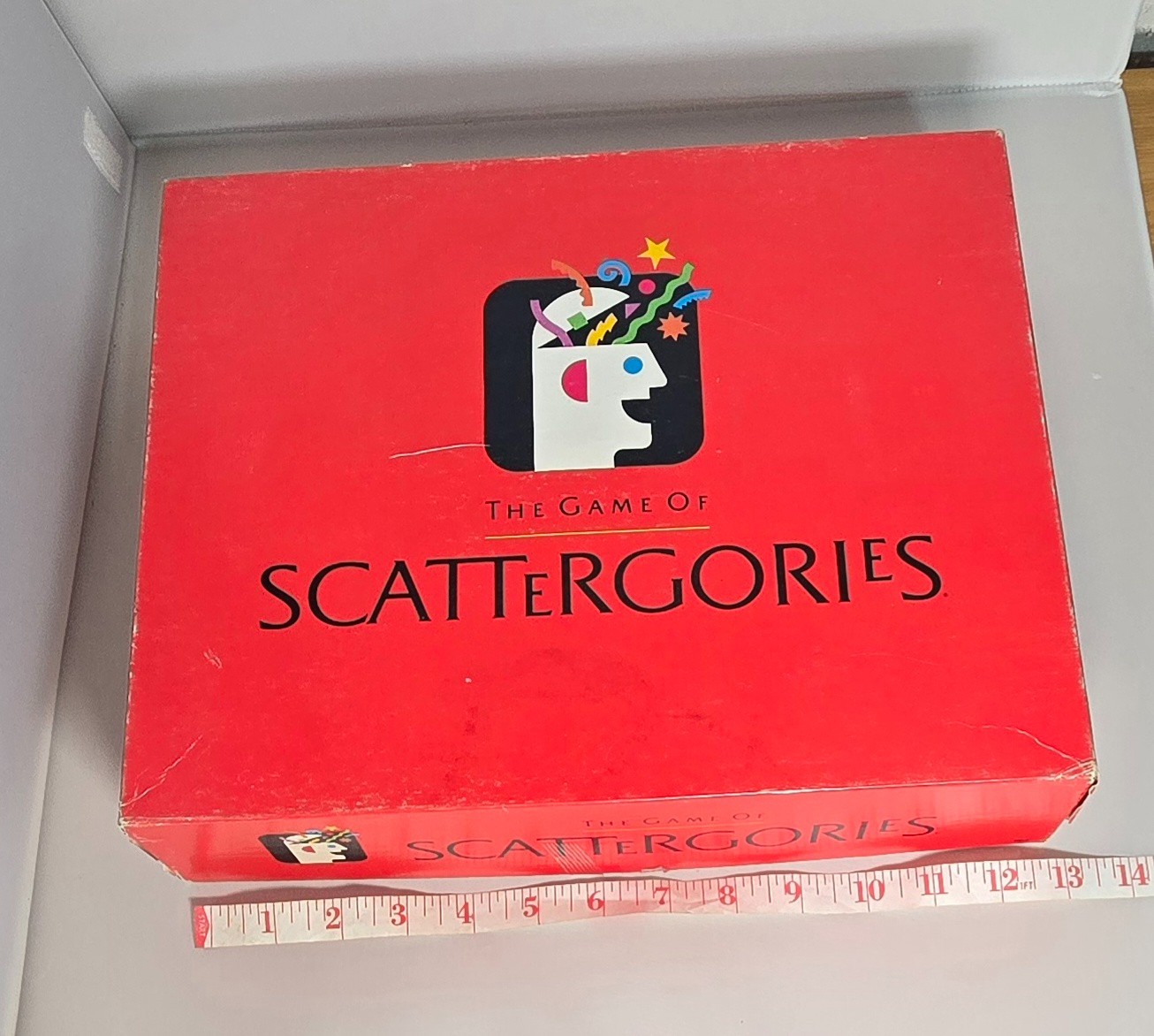 VINTAGE Scattergories Table/Board Game 1988 Ages 12 to Adult 2 to 6 Players